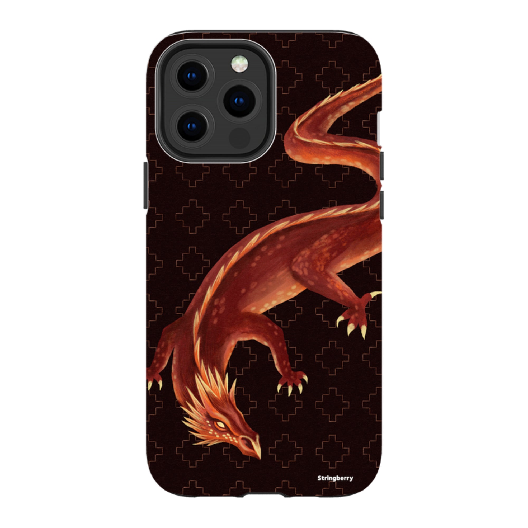 iPhone MagSafe Tough Case - Beowulf Dragon By Anna Stead