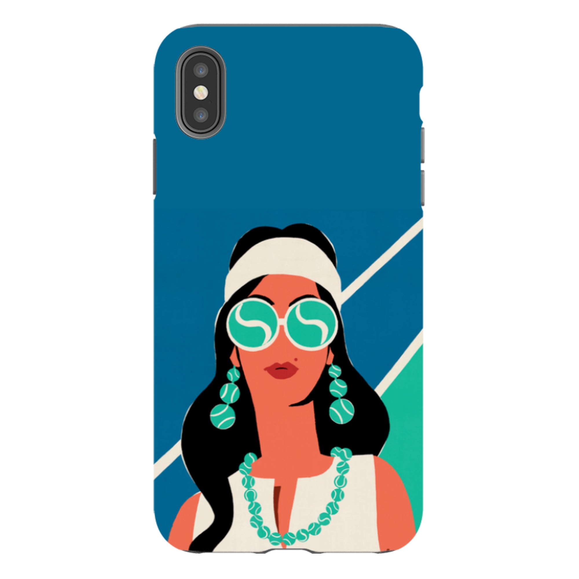 iPhone Tough Case - Tennis Fashion