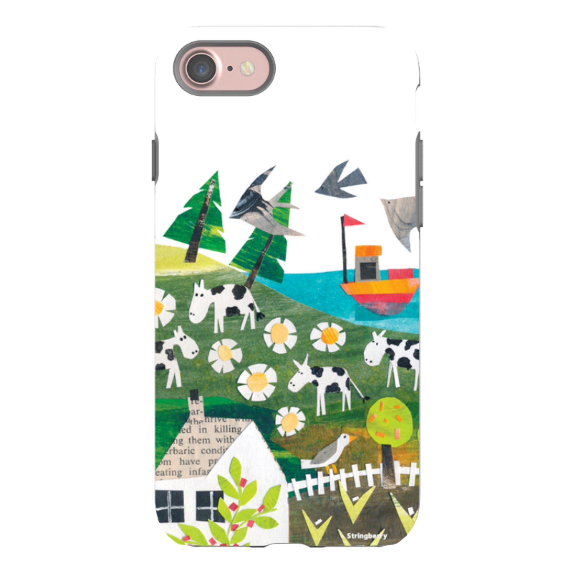 iPhone Tough Case - Countryscape VII By Tracey English