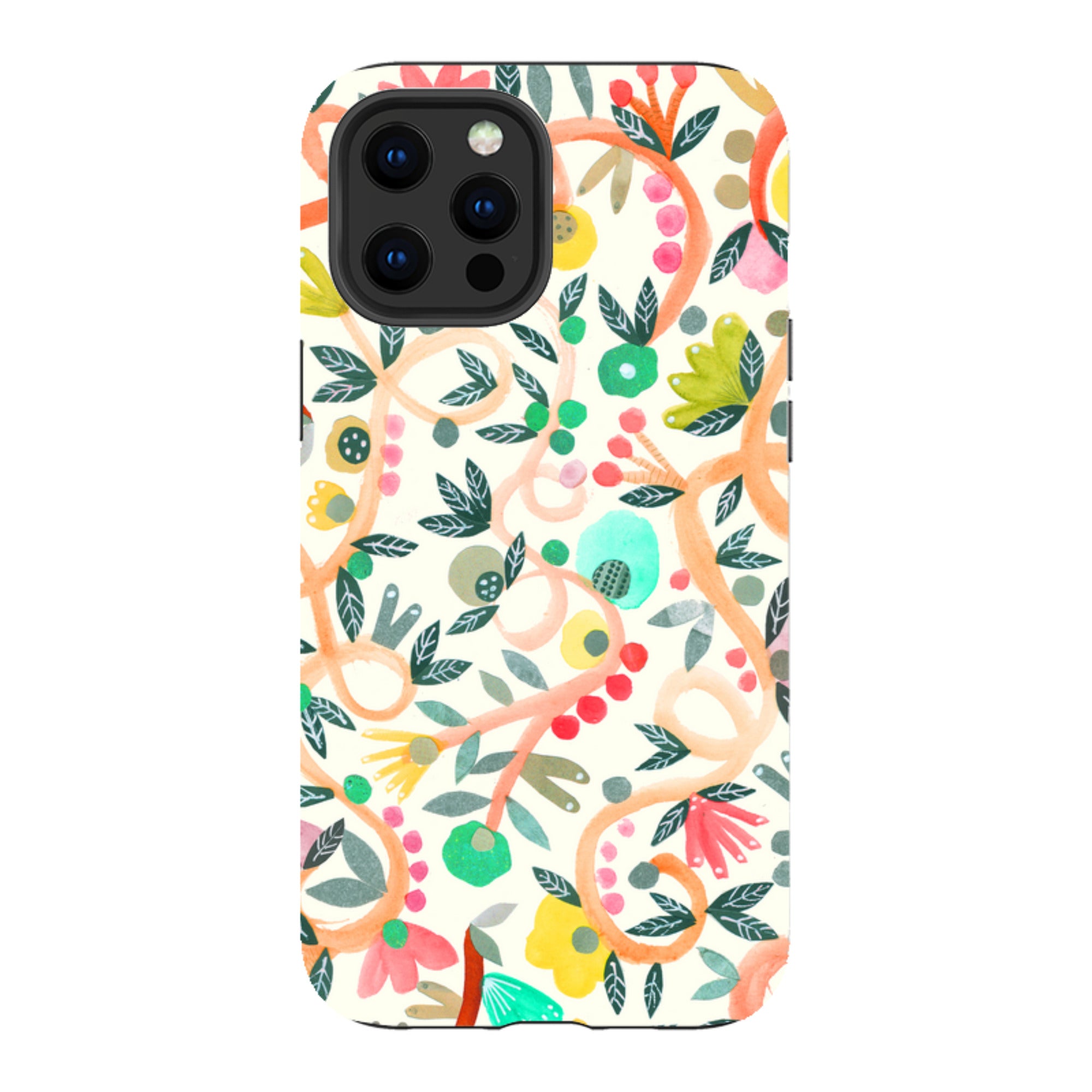 iPhone Tough Case - Floral By Gabriela Larios
