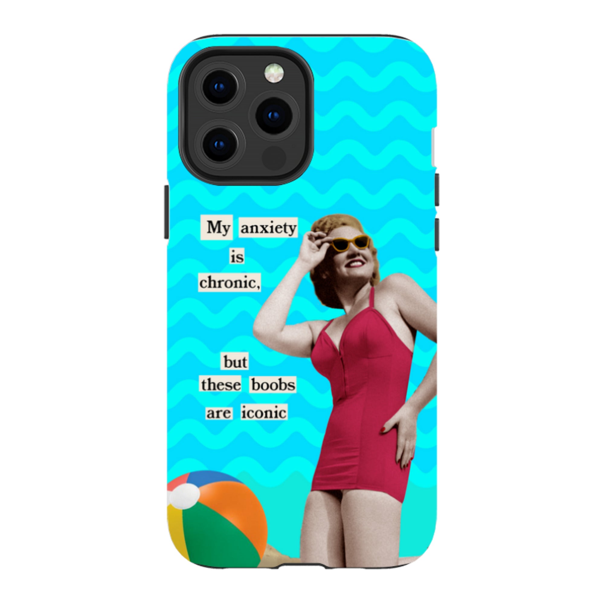 iPhone Tough Case - Boobs By Clare Jordan