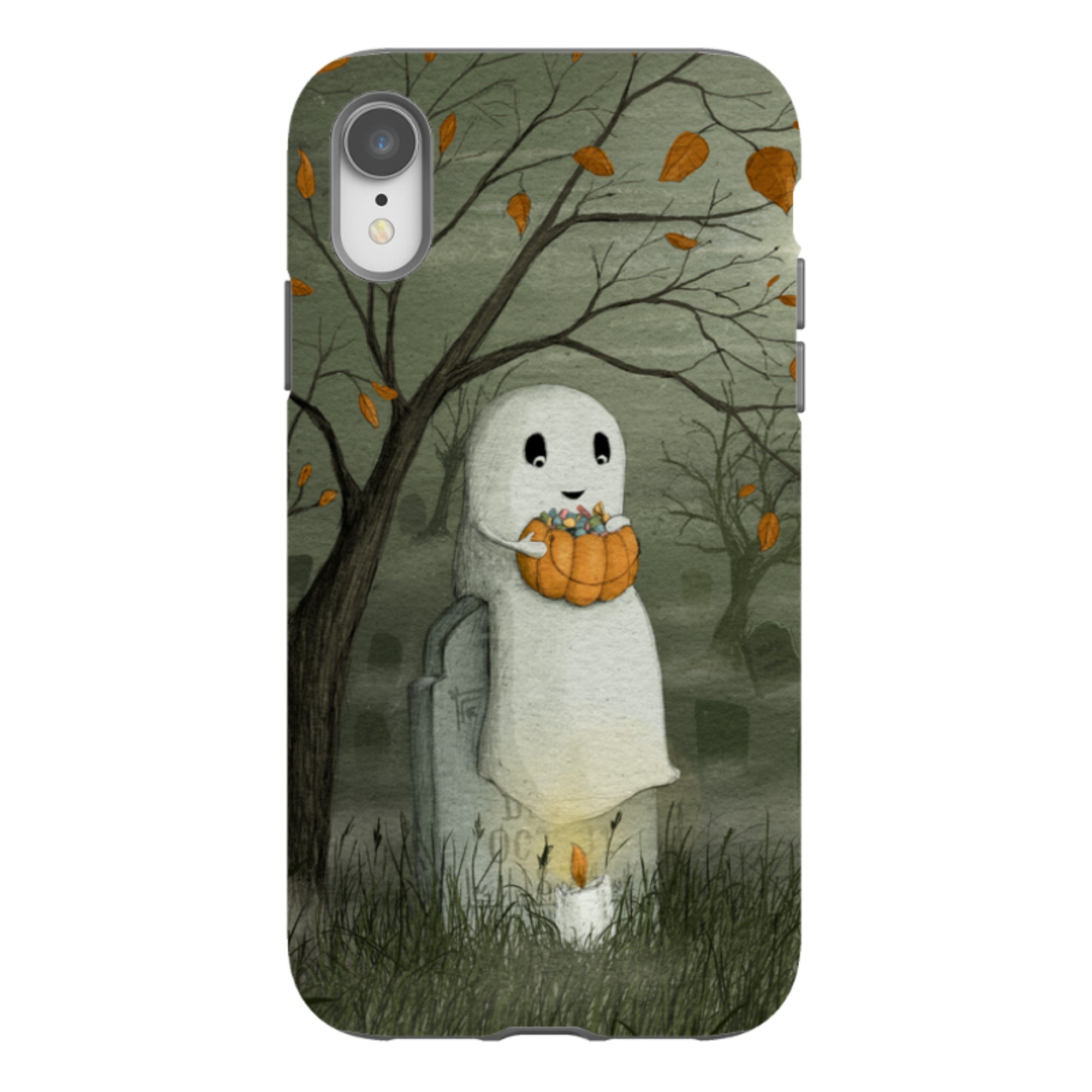 iPhone Tough Case - Halloween Ghost By Maja Lindberg