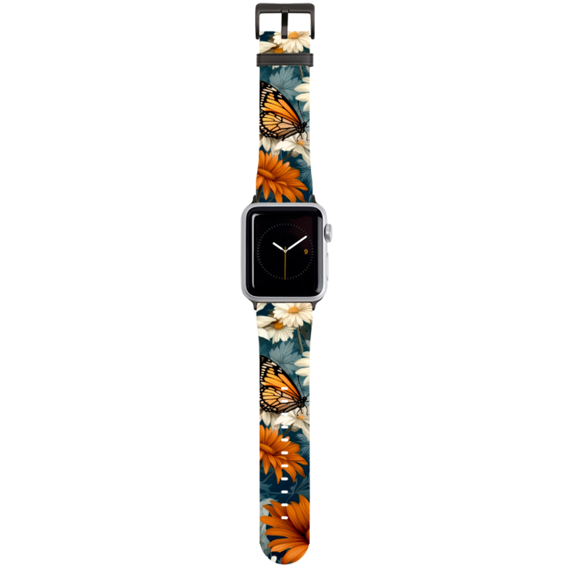 Butterfly Daisies Apple Watch Strap