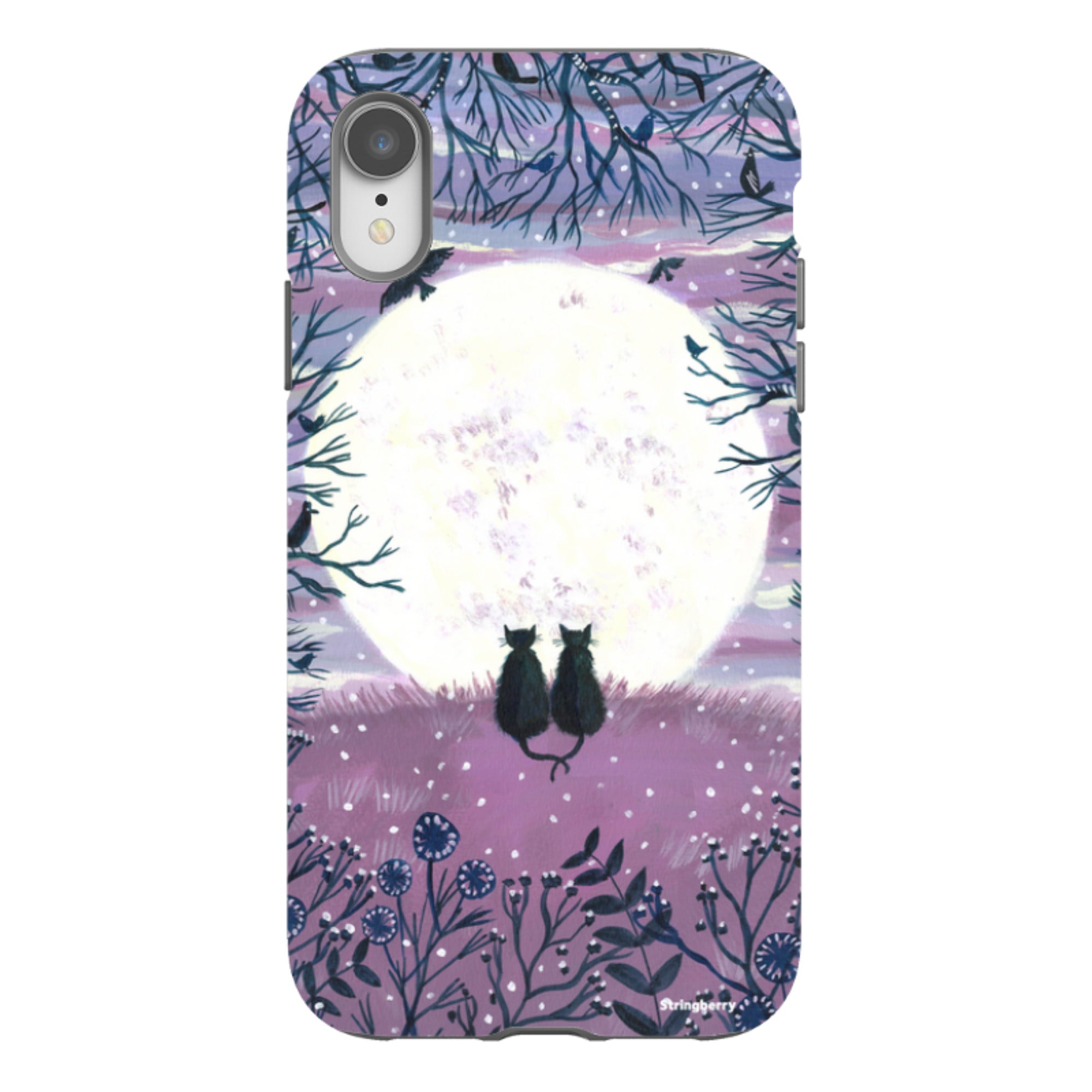 iPhone Tough Case - Winter Cats II By Mary Stubberfield