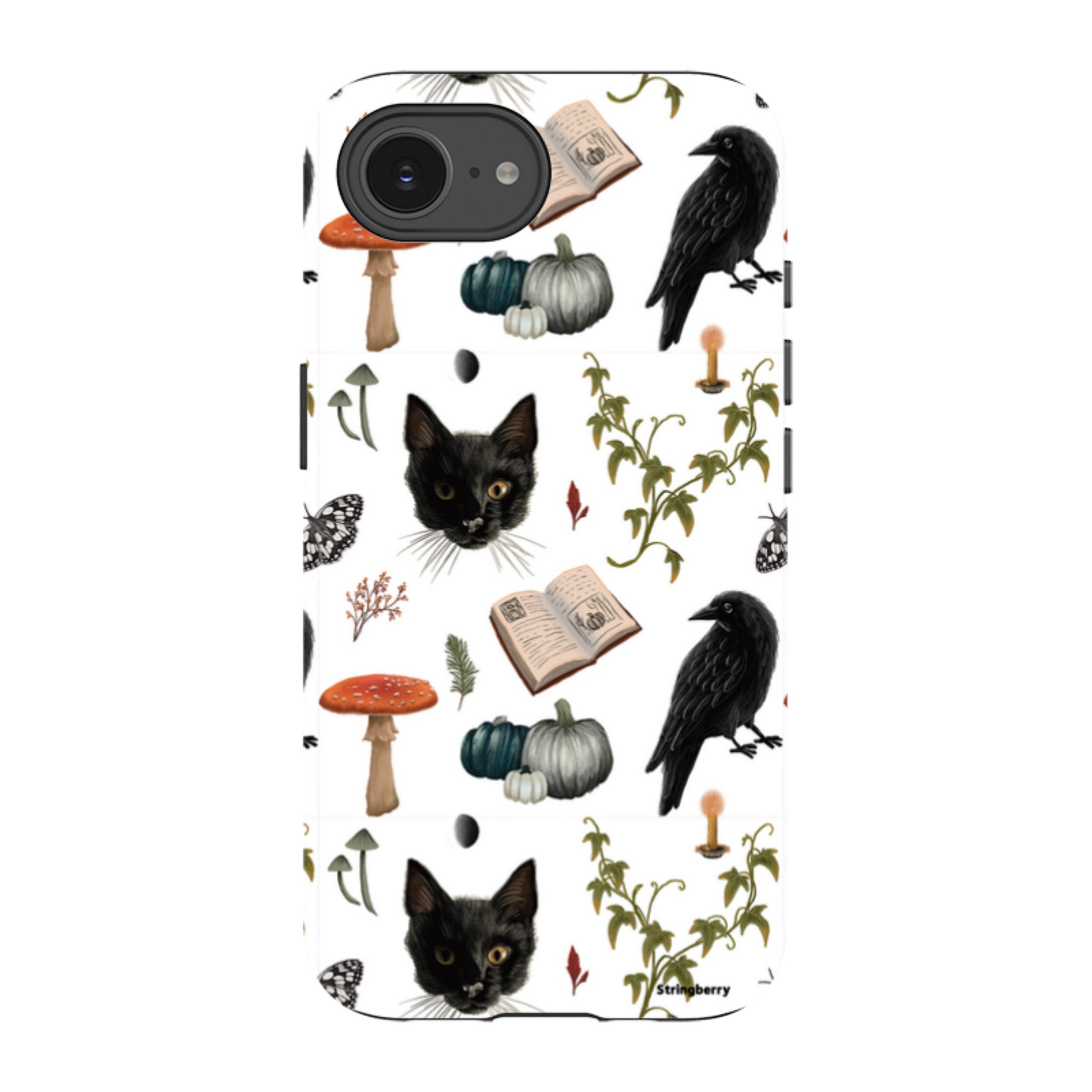 iPhone Tough Case - Halloween Pattern II By Anna Stead