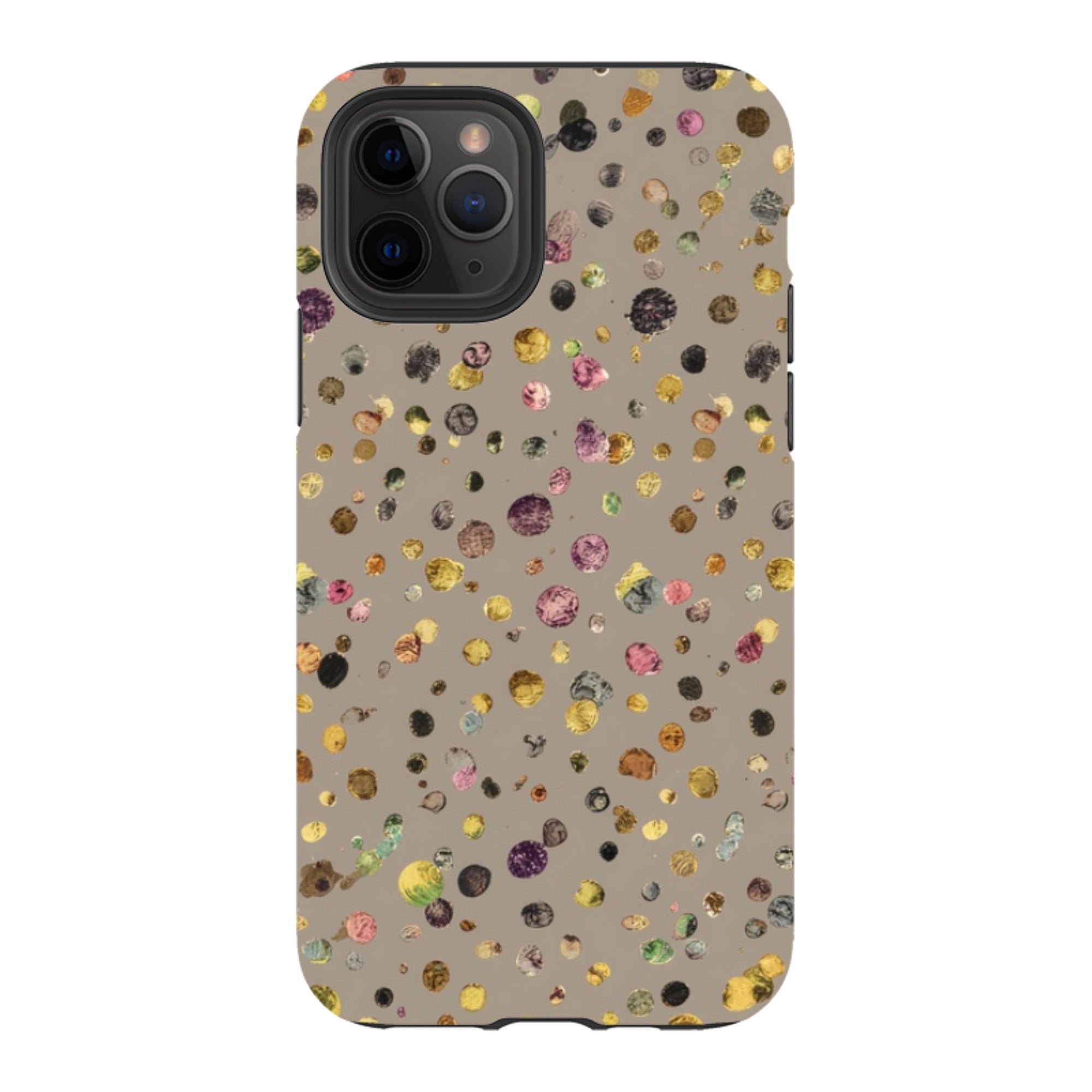 iPhone Case - Grey Polka