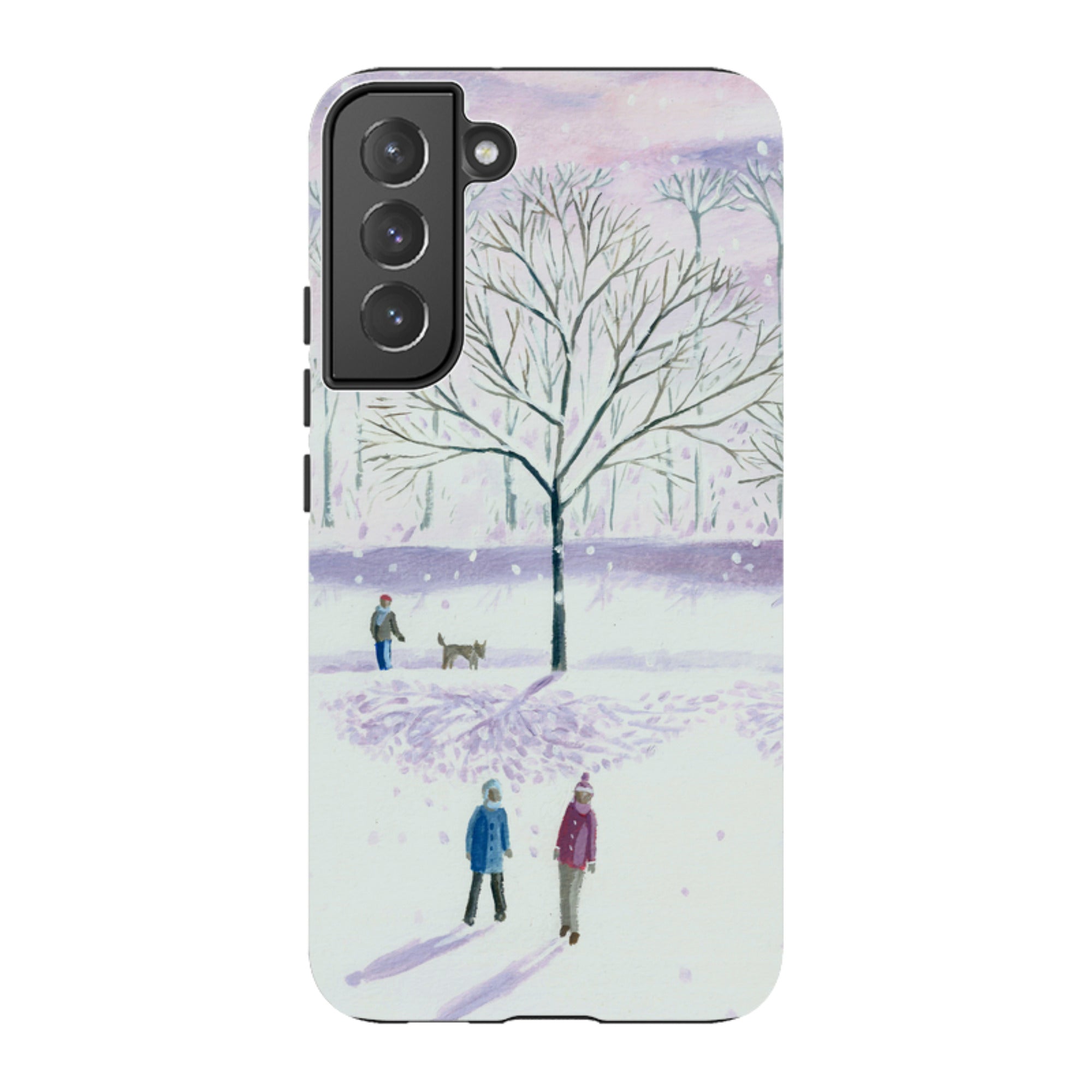 Samsung Tough Case - Xmas Park By Mary Stubberfield