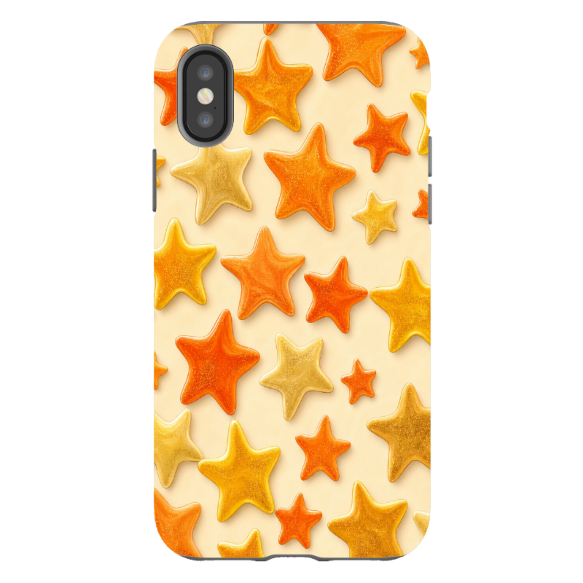 iPhone Tough Case - Orange Star