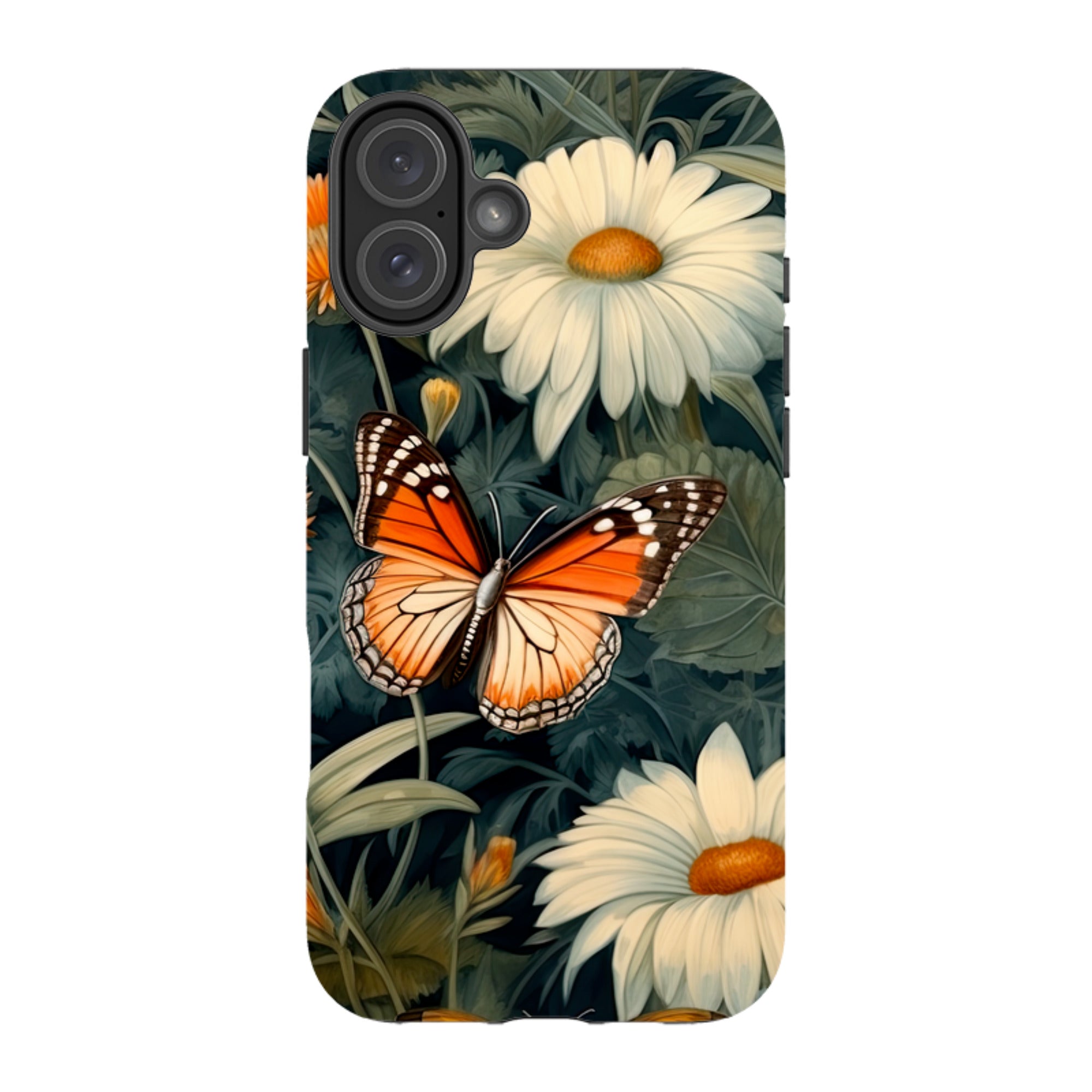 iPhone Case - Butterfly Daisies III