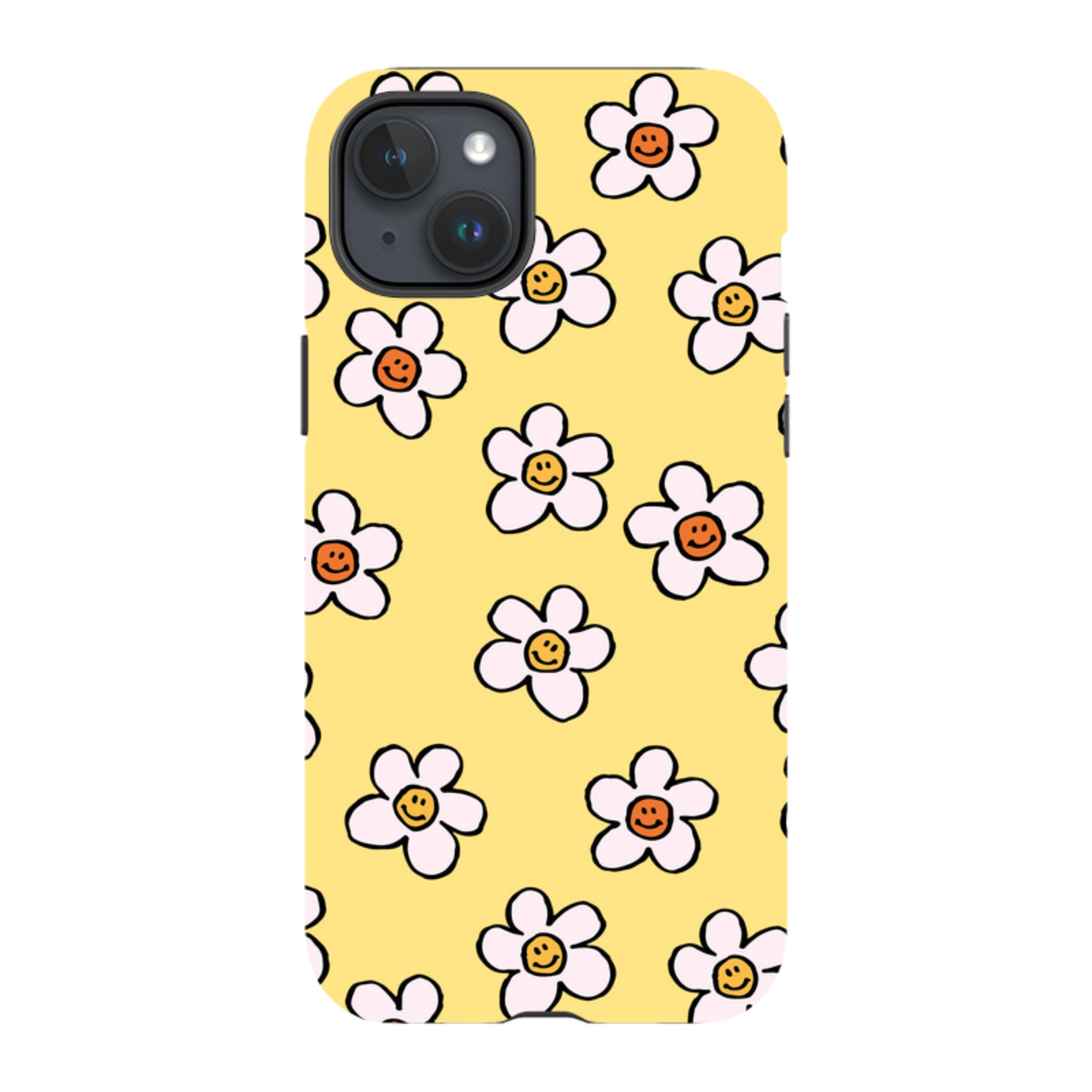 iPhone MagSafe Tough Case -  Smiley-Mellow Yellow