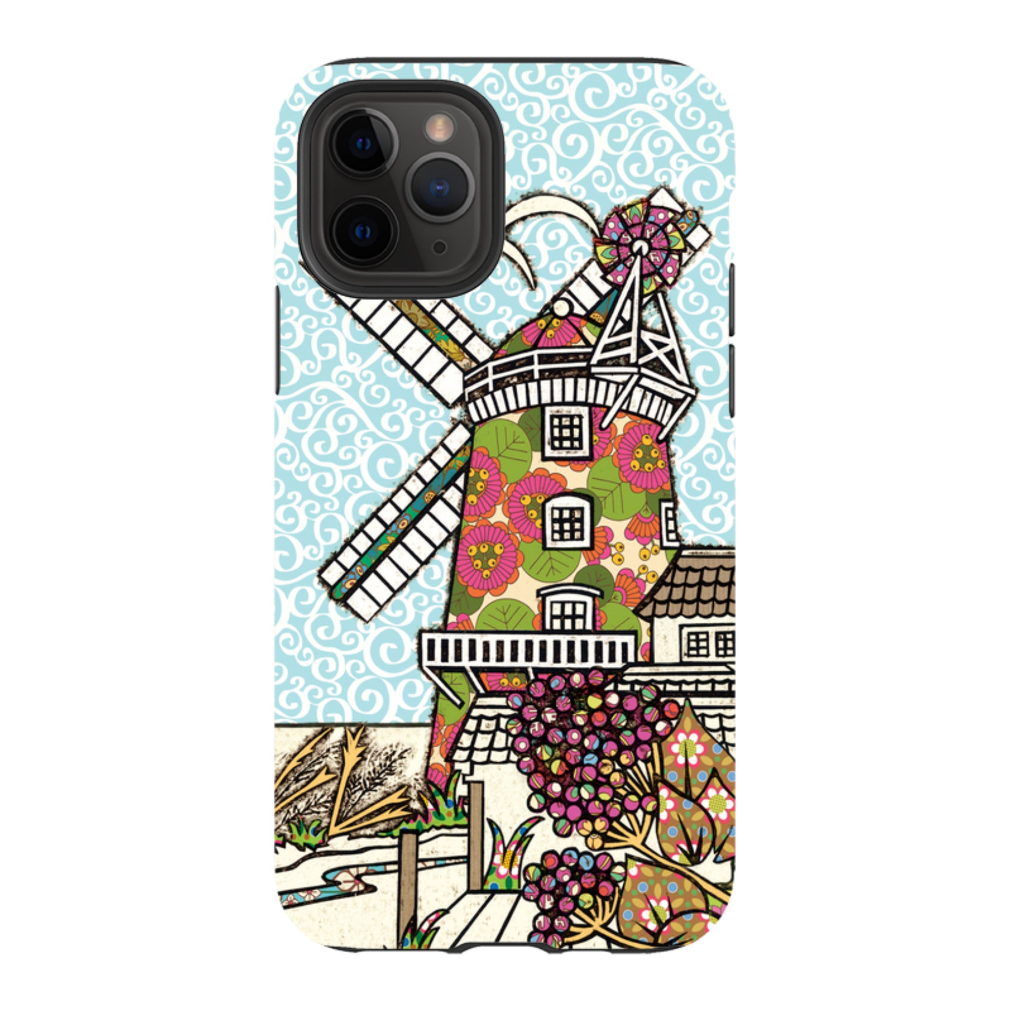 iPhone Tough Case - Cley Windmill By Amelia Bowman