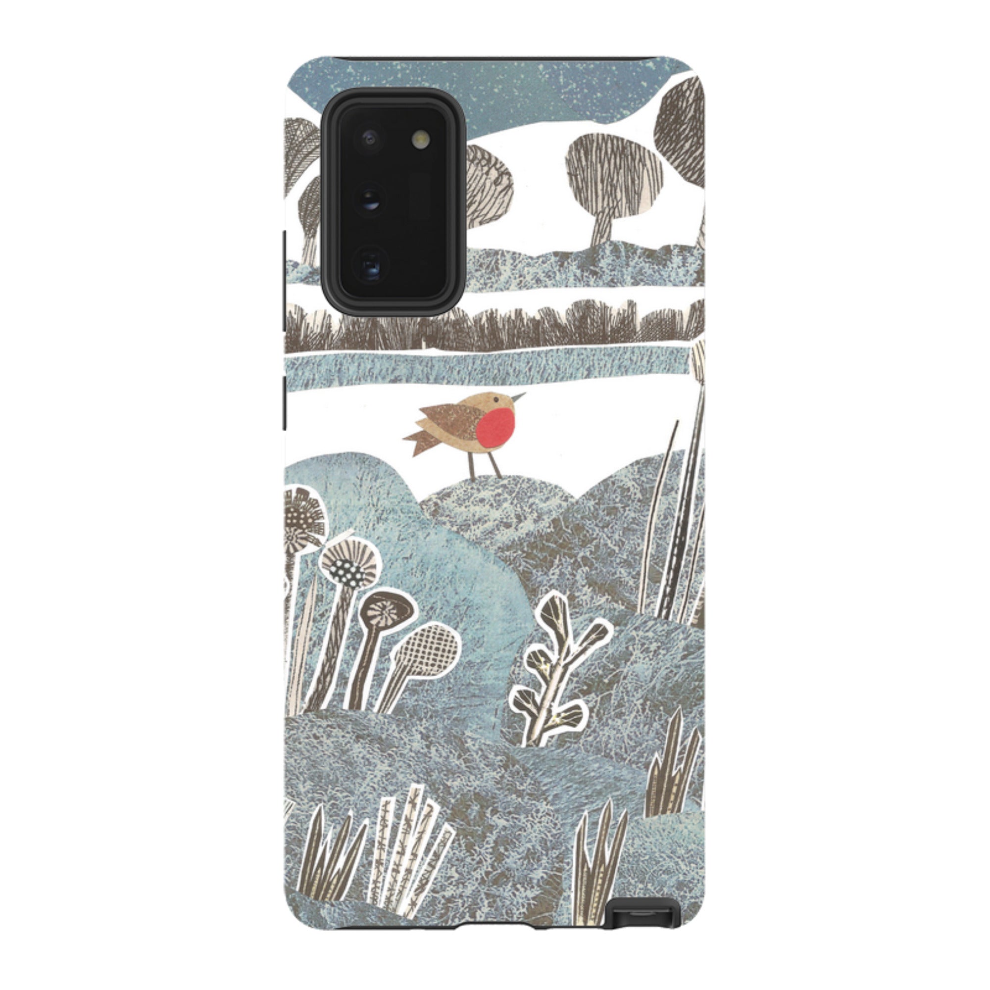 Samsung Tough Case - Frost Robin By Jane Robbins