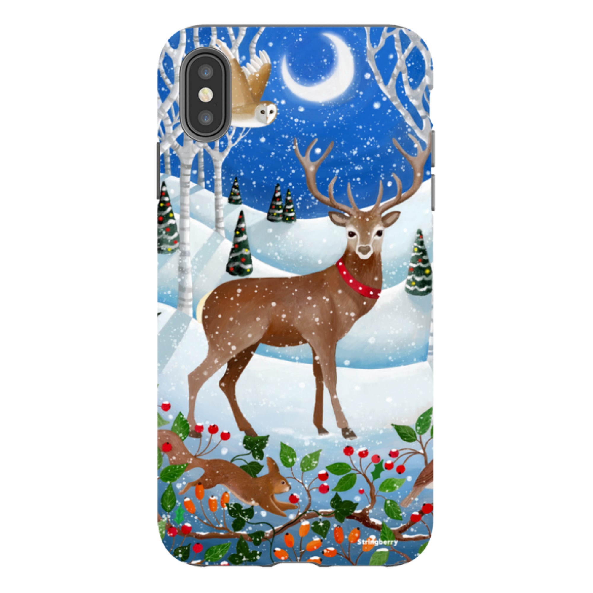 iPhone Tough Case - Deer By Bex Parkin