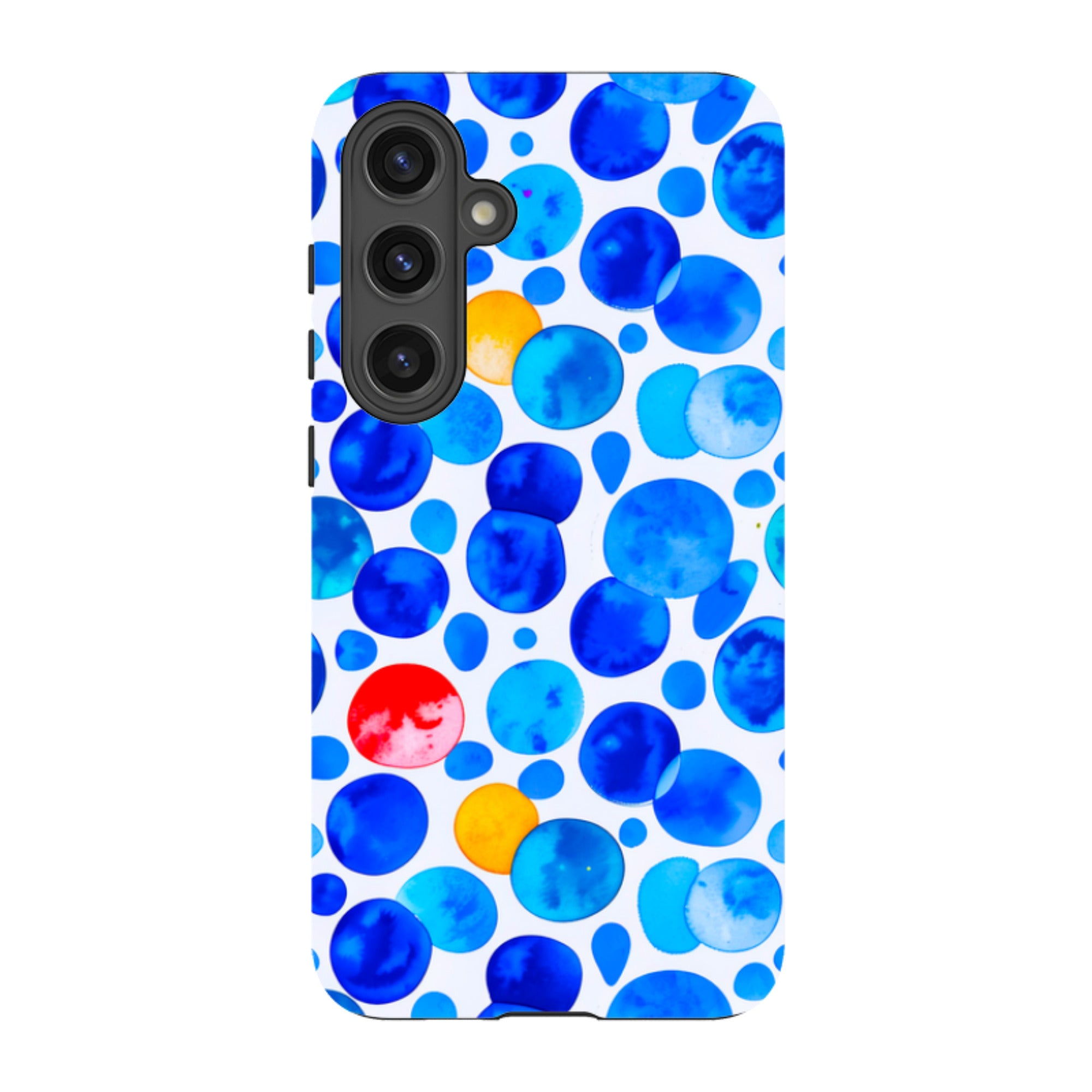 Samsung Tough  Case - Blue Moon Polka