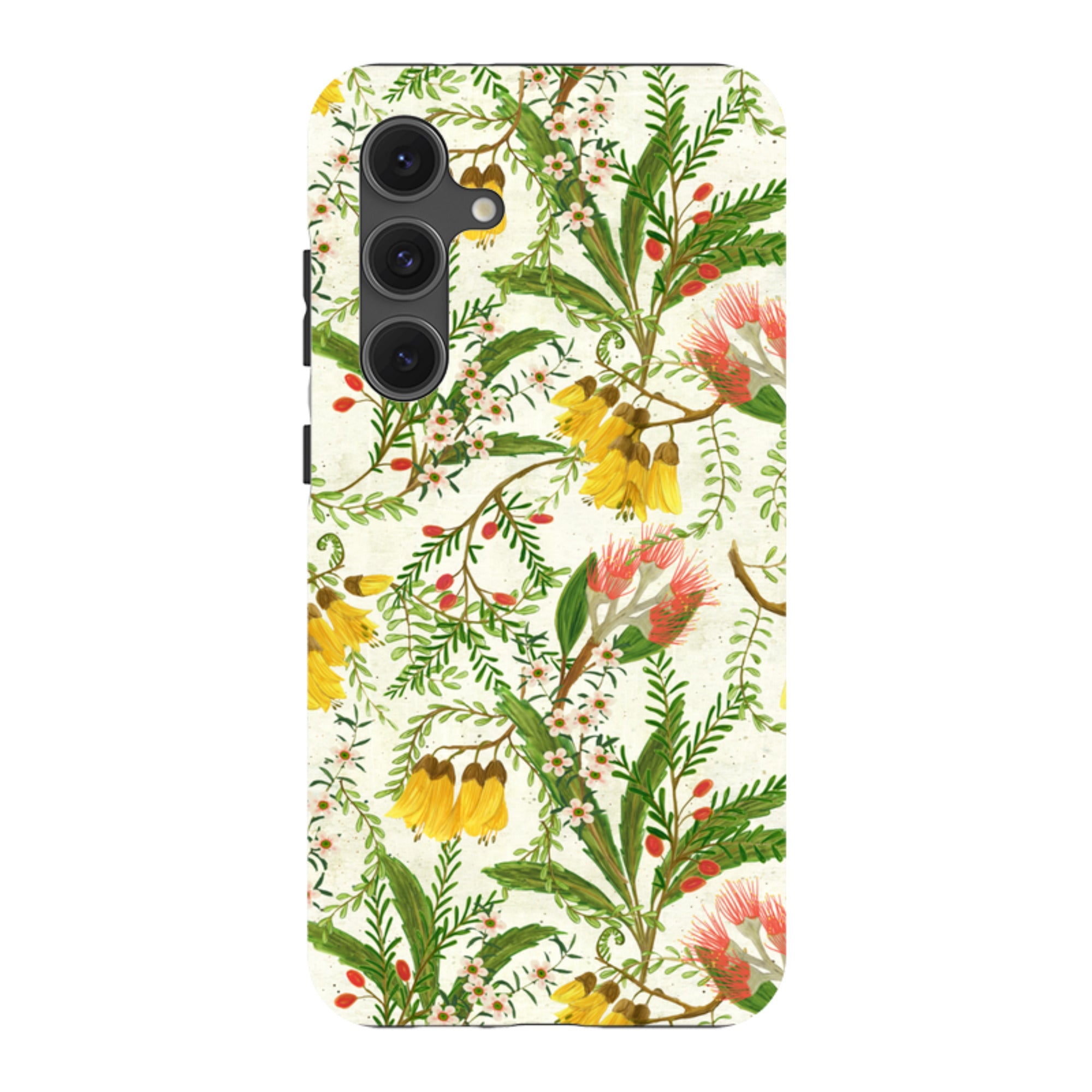 Samsung Tough Case - Kowhai And Bottle Brush By Katherine Quinn