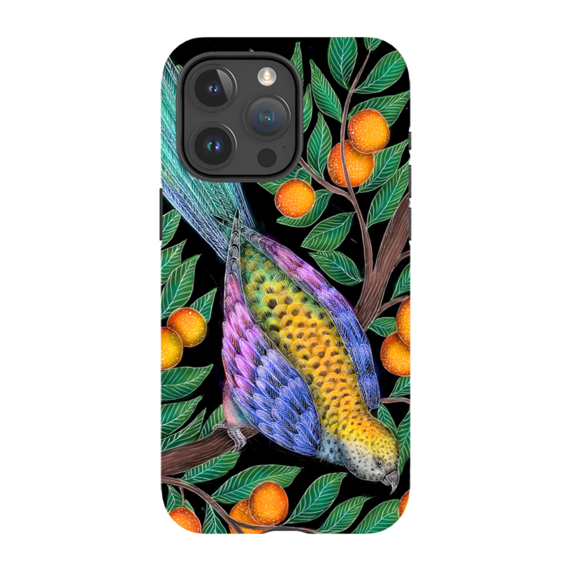 iPhone MagSafe Tough Case -  Parrot By Catherine Rowe