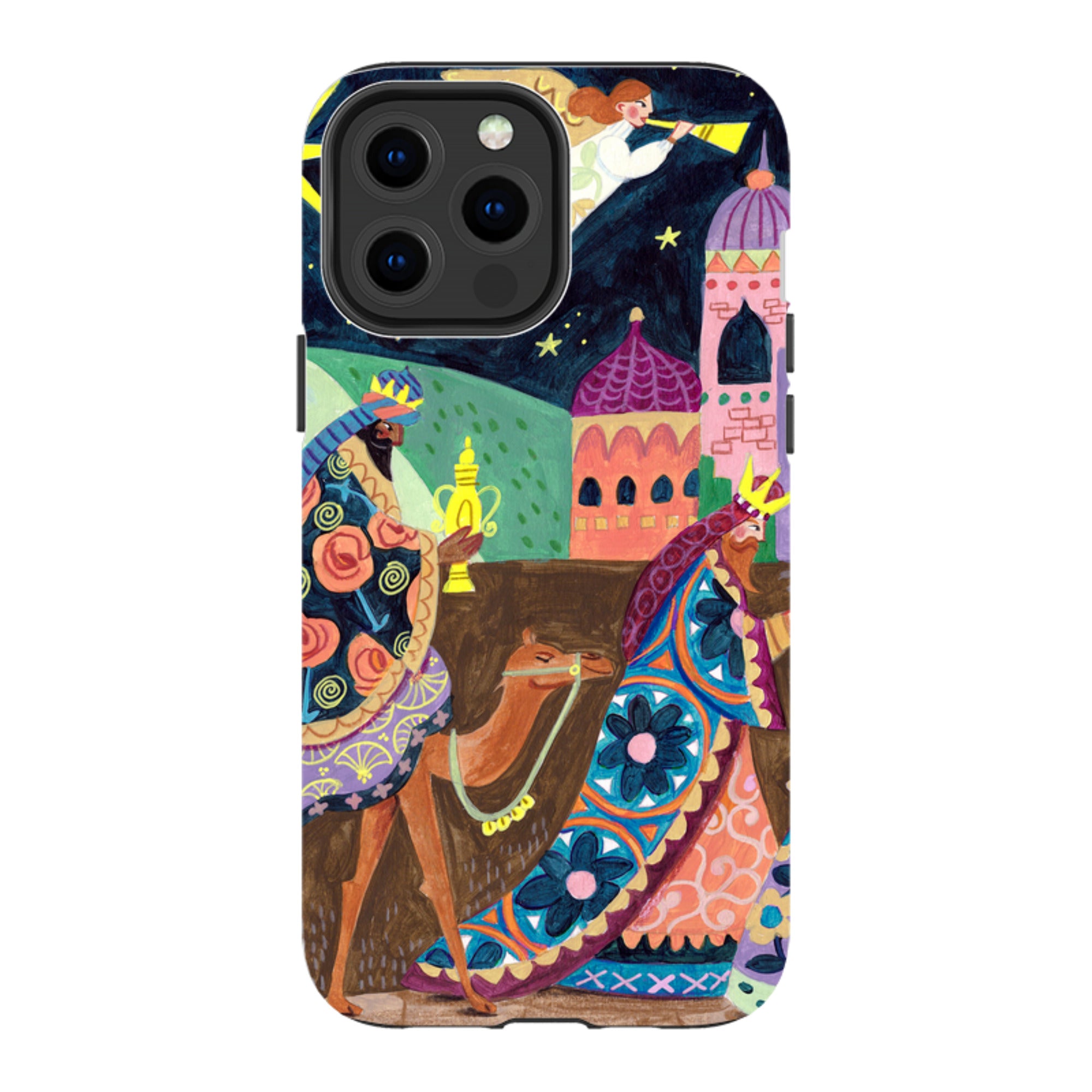 iPhone Tough Case - Wisemen By Caroline Bonne Muller
