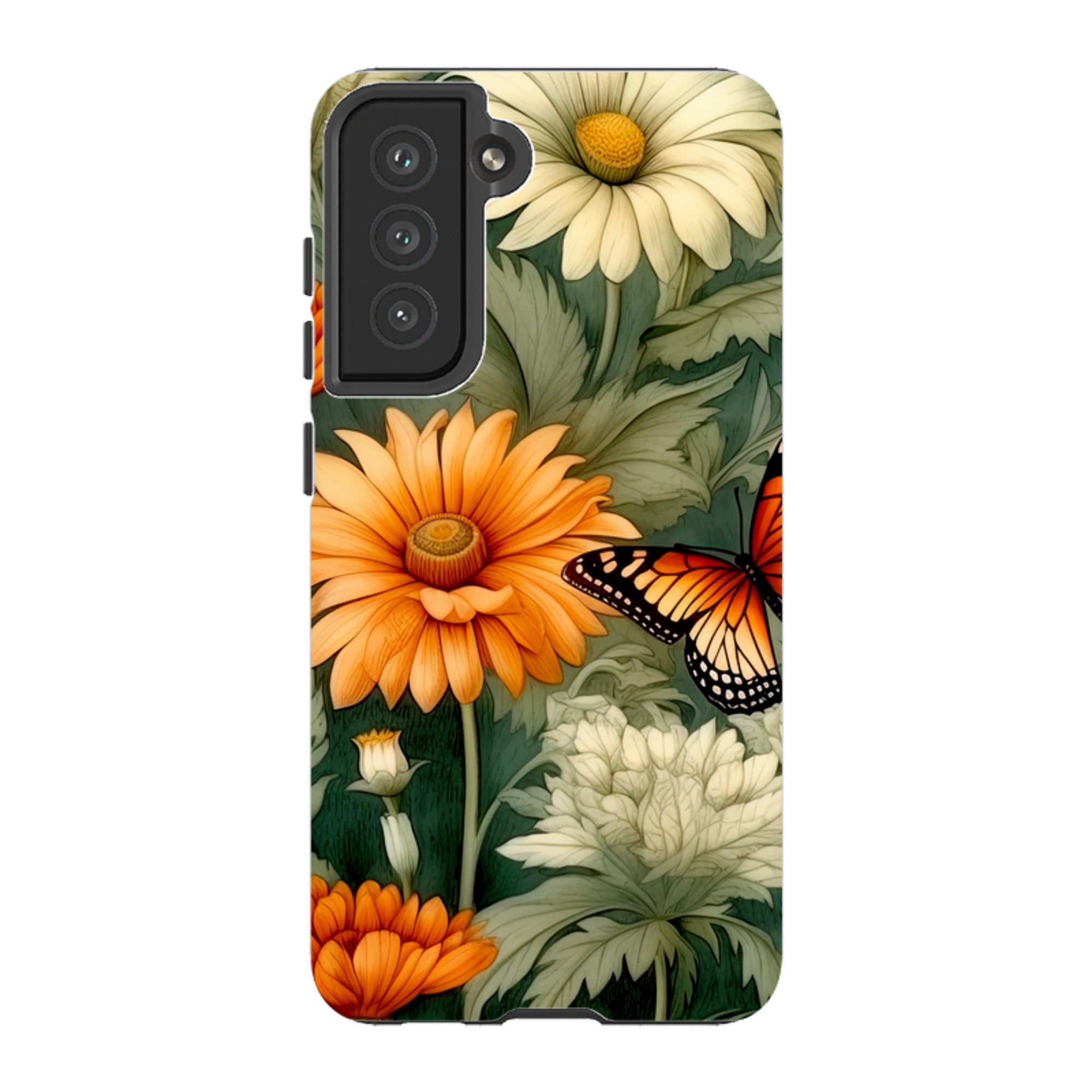 Samsung Tough Case - Butterfly Daisies IV