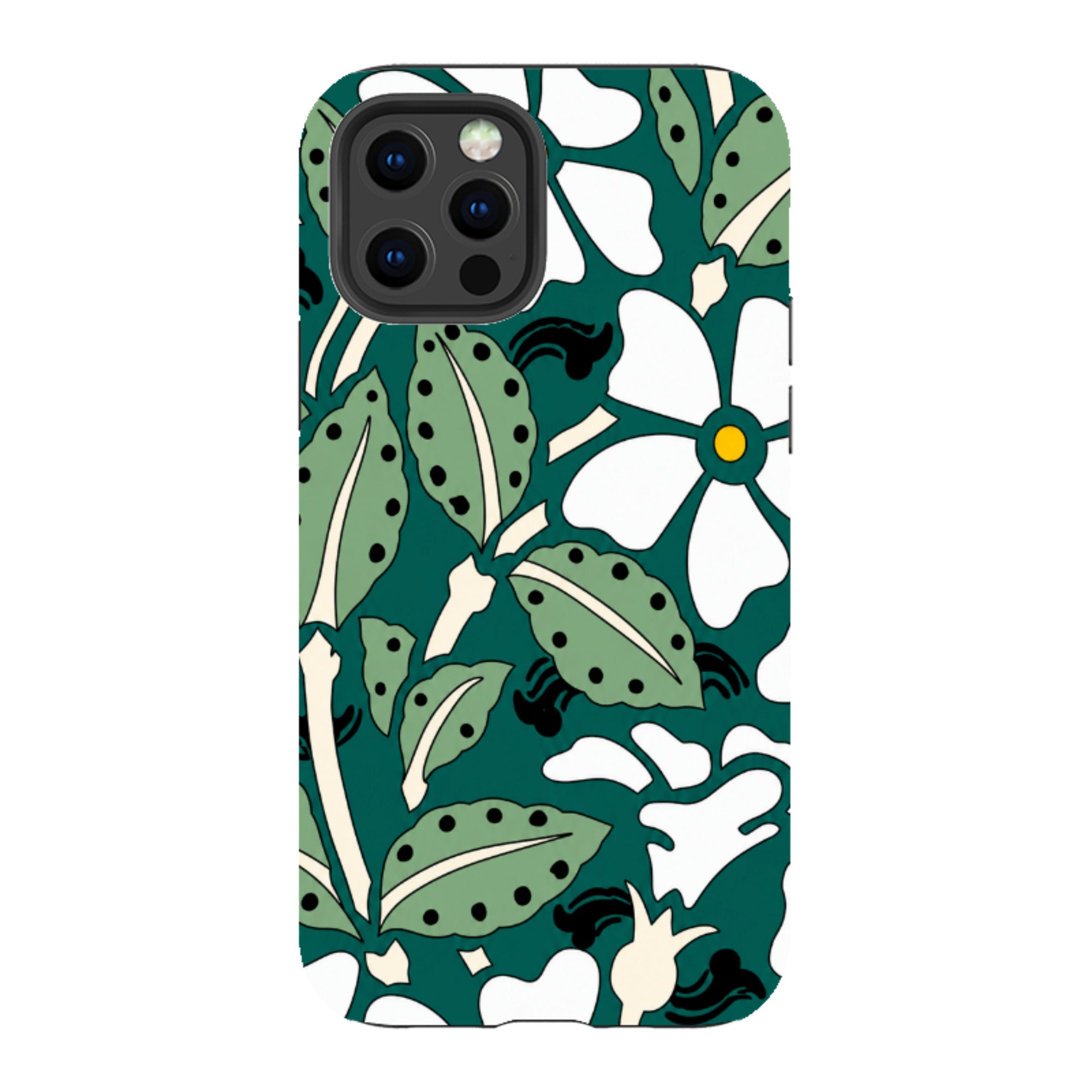 iPhone Tough Case - Vintage Woodblock Print