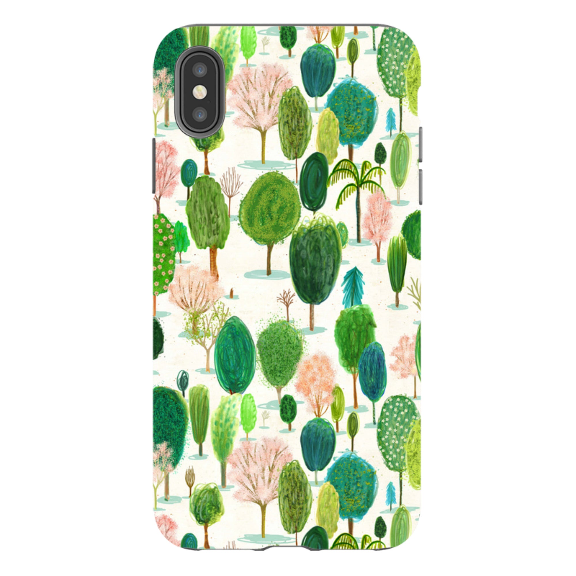 iPhone Tough Case - Spring In The Arboretum By Katherine Quinn