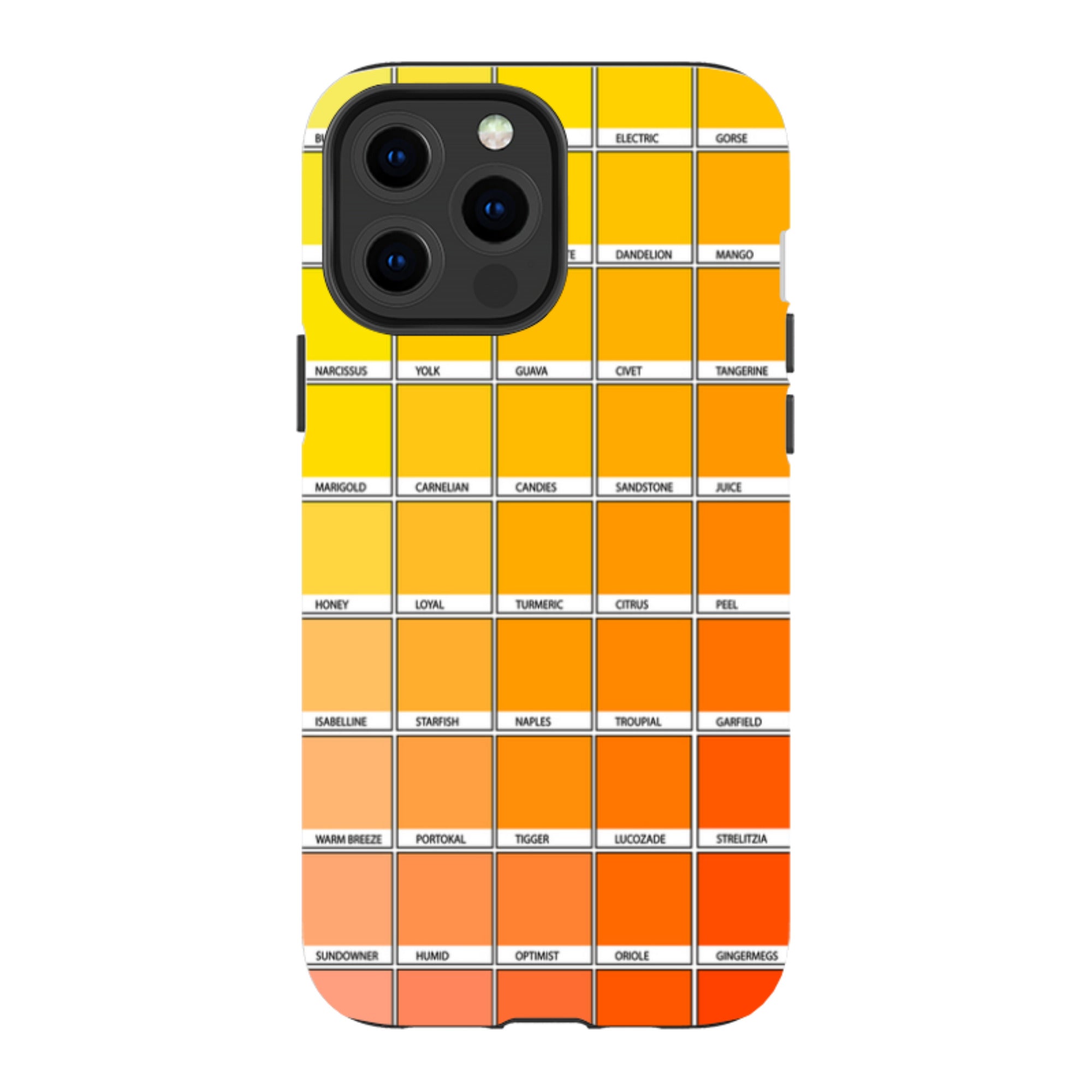 iPhone MagSafe Tough Case -  Yellow Chromology By Kitty Joseph