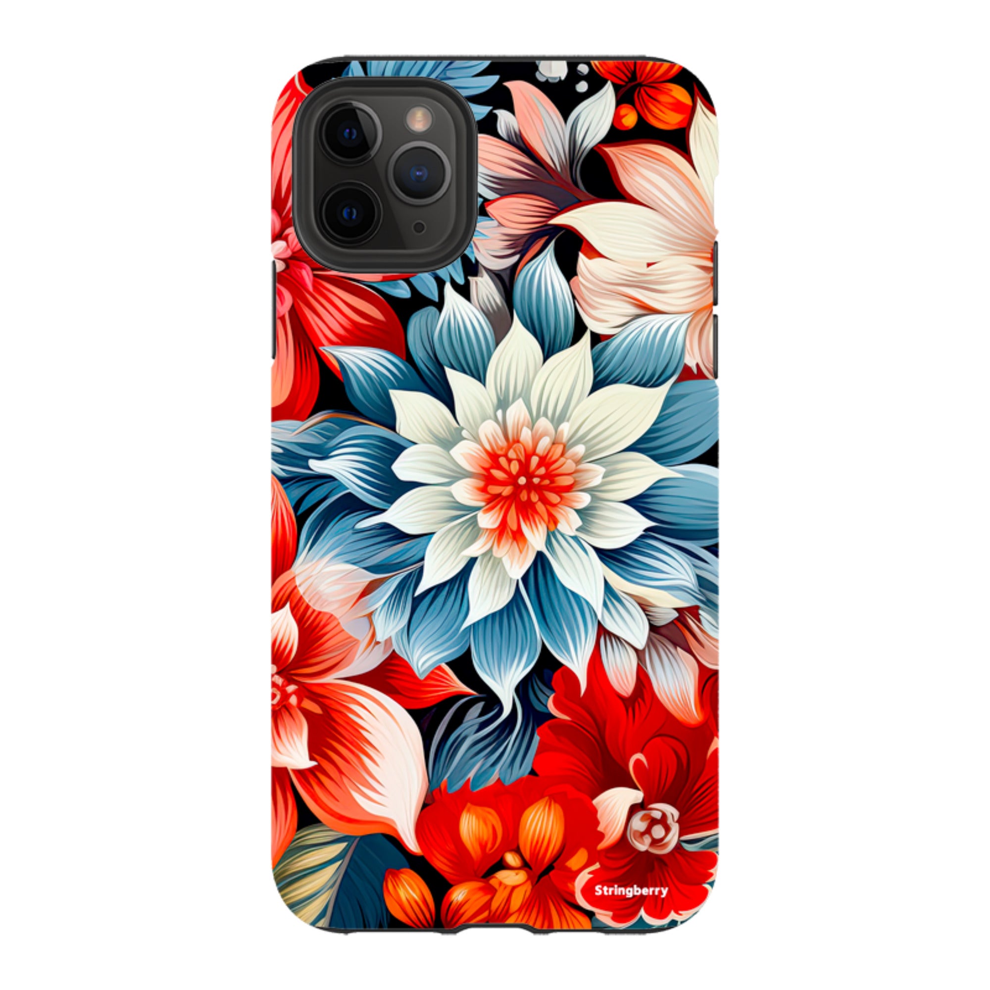 iPhone Tough Case - Red Bells II