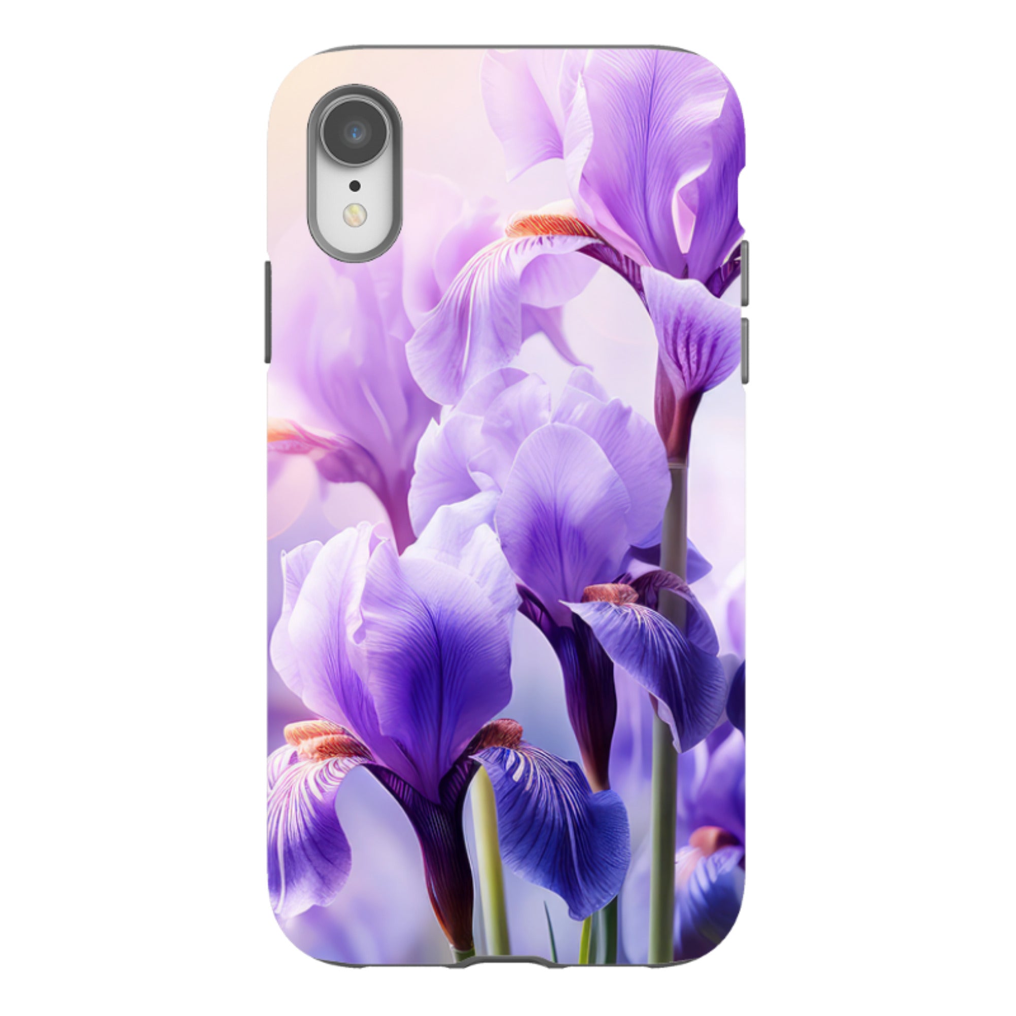iPhone Tough Case -Mauve Floral II