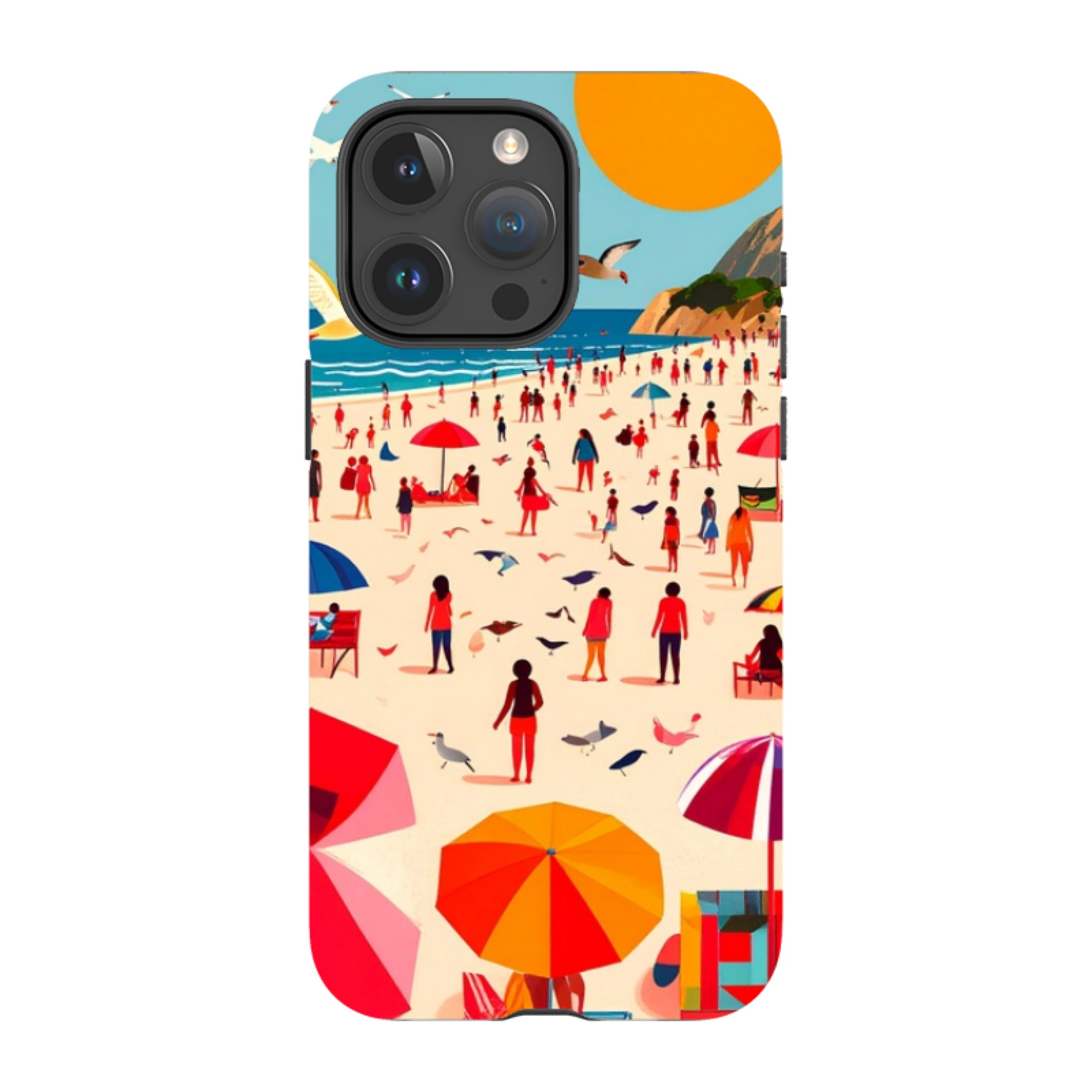 iPhone MagSafe Tough Case - Mediterranean Beach Life
