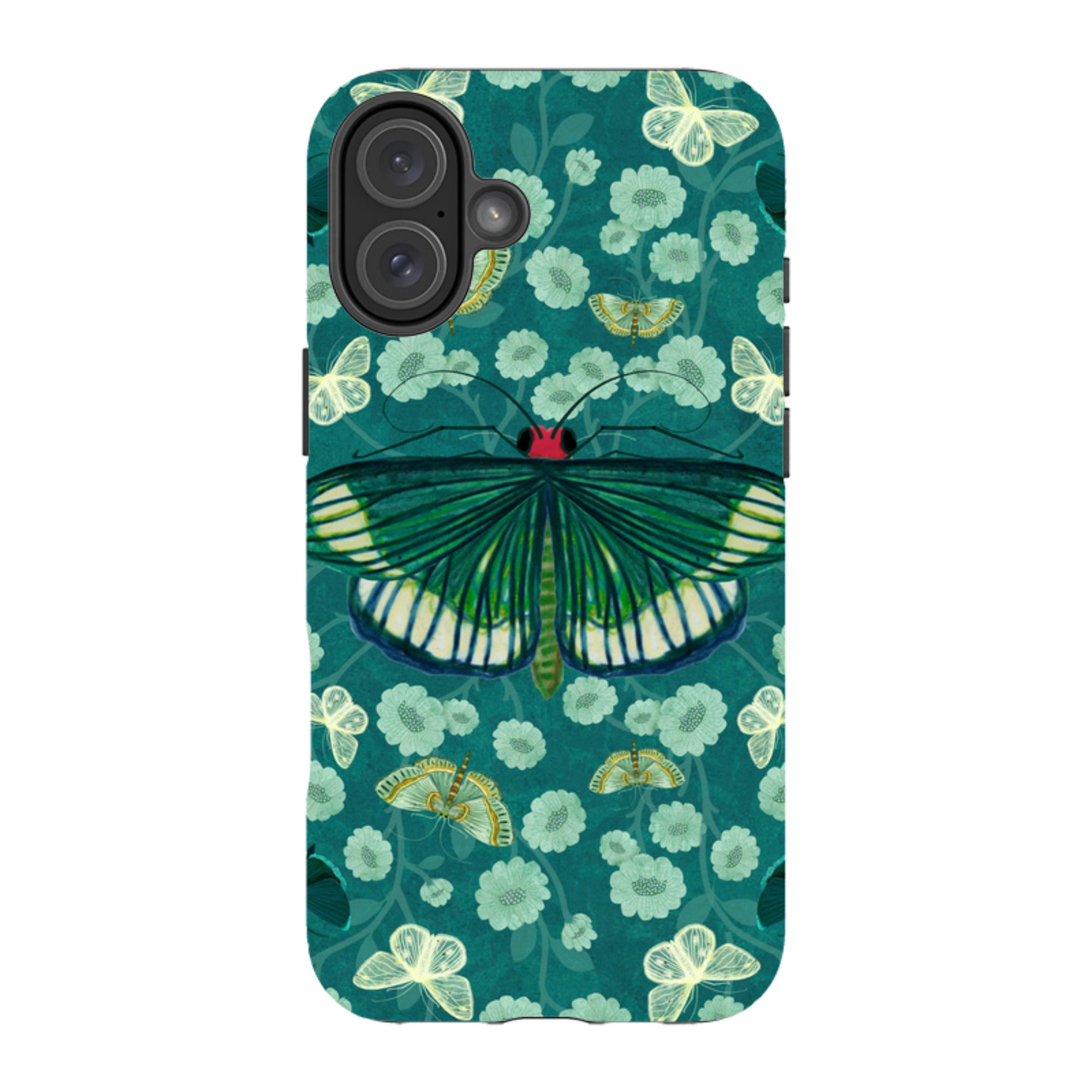 iPhone Tough Case - Big Moth 2 By Katherine Quinn