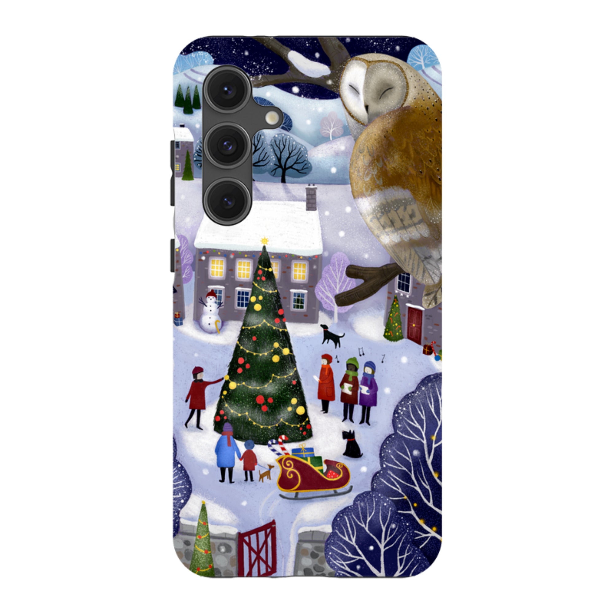 Samsung Tough Case - Advent Owl By Bex Parkin