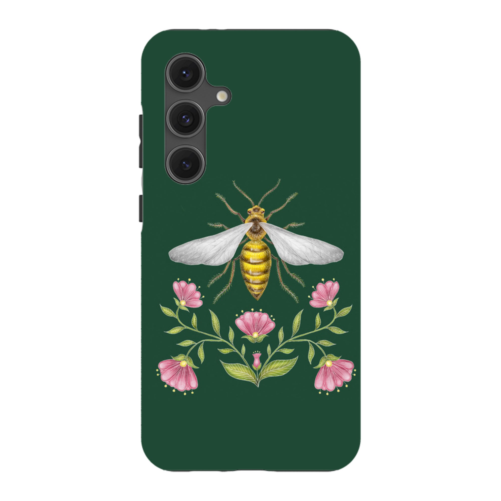 Samsung Tough Case - Wings Of Freedom Emerald By Catherine Rowe