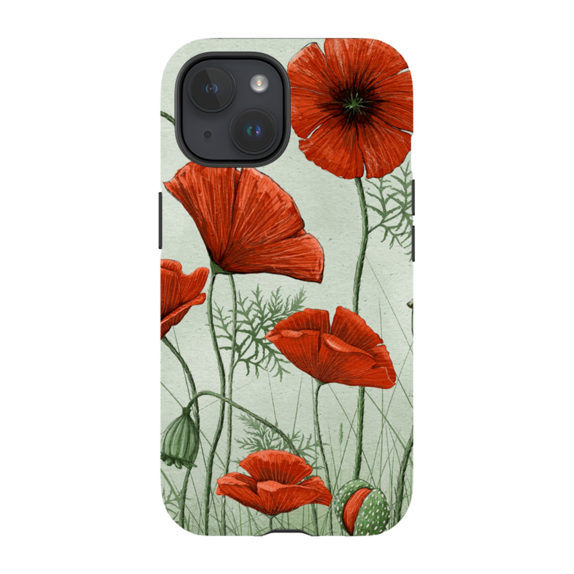 iPhone Case - Poppies By Maja Lindberg
