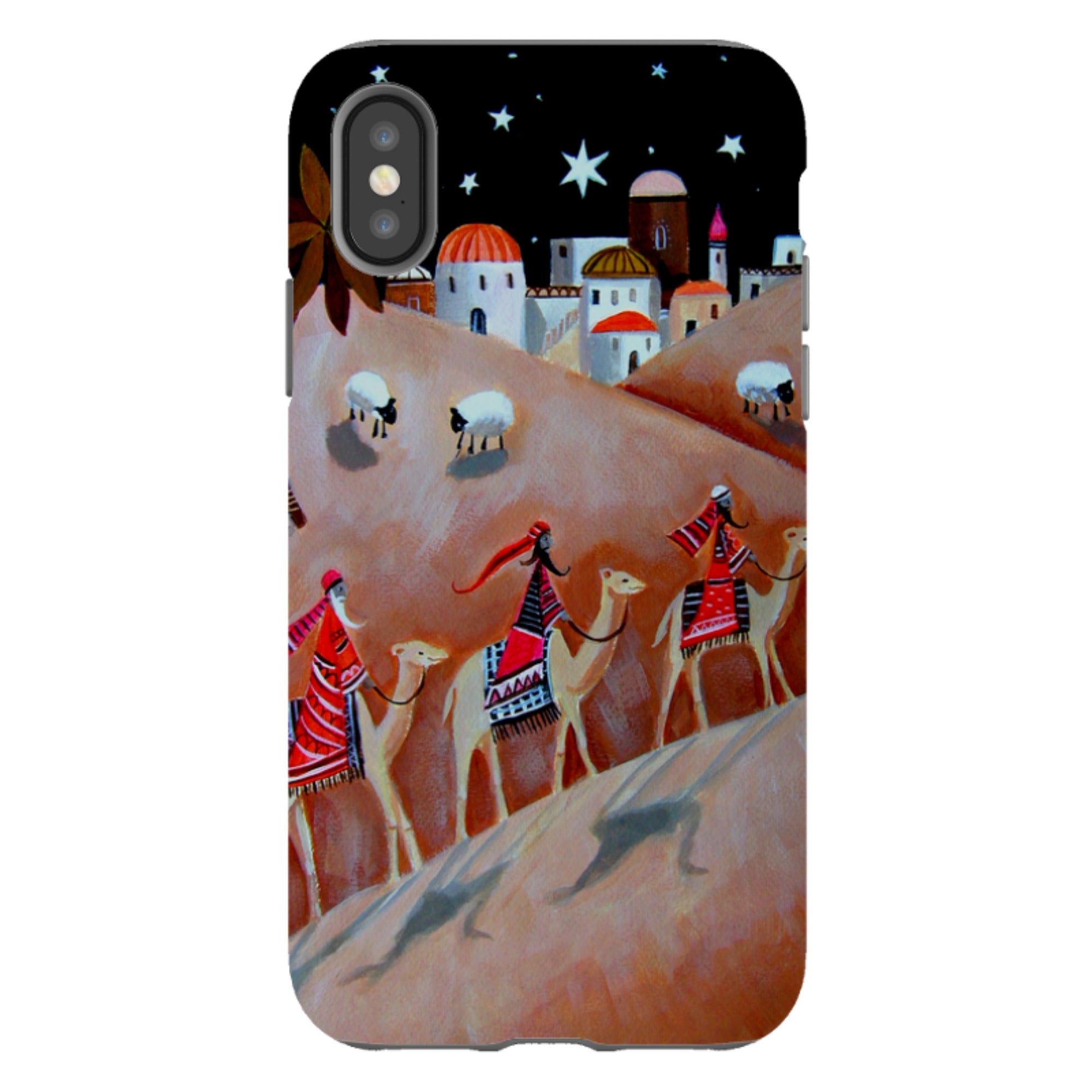 iPhone Tough Case - We Three Kings By Mary Stubberfield
