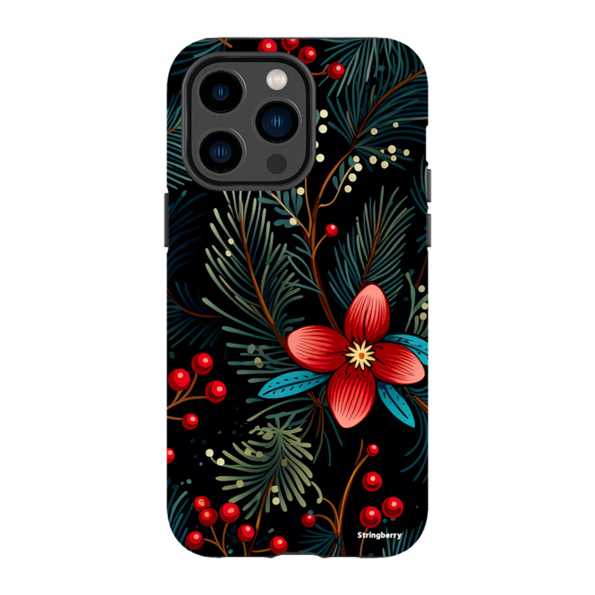 iPhone MagSafe Tough Case - Red Berries