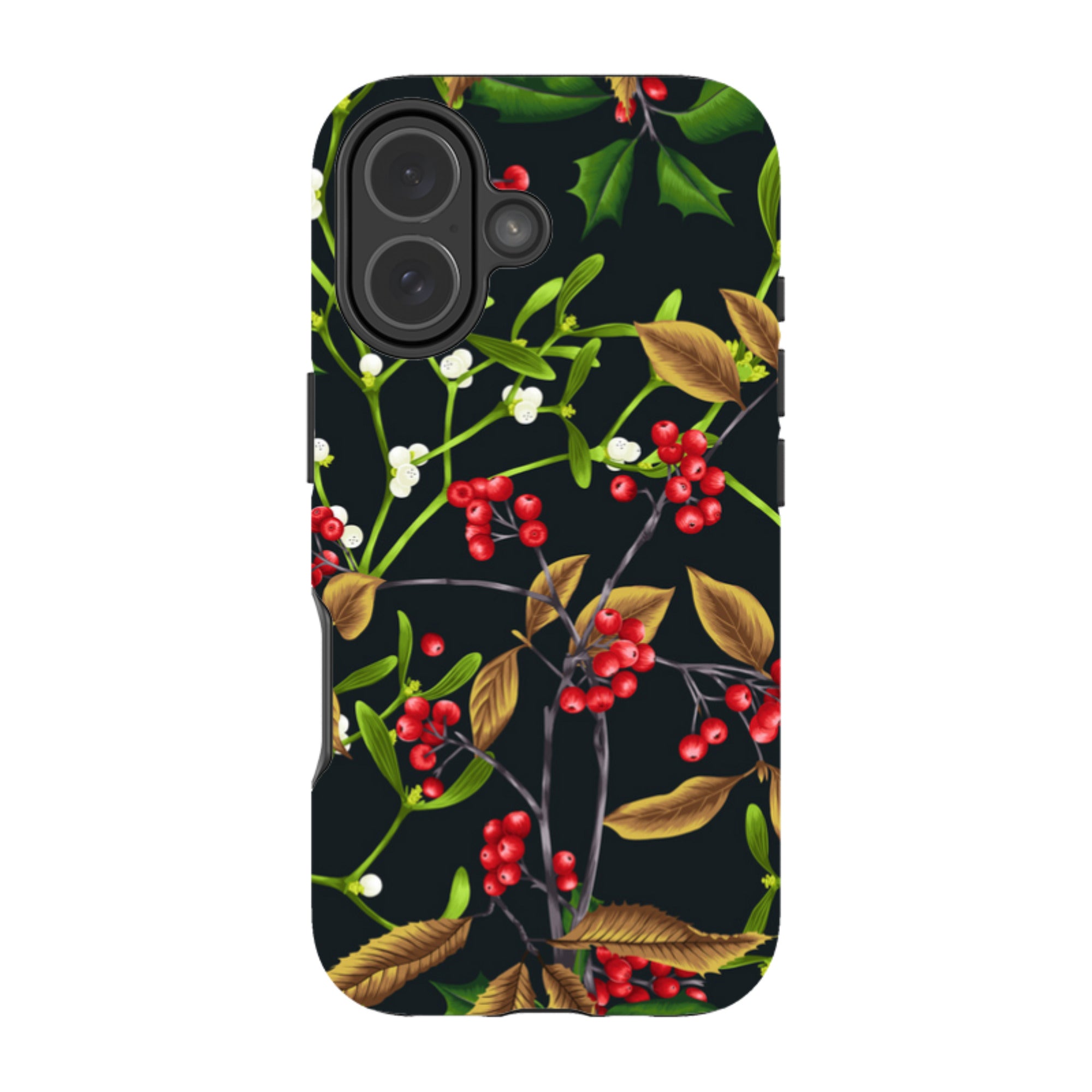 iPhone Tough Case - Magical Xmas Black