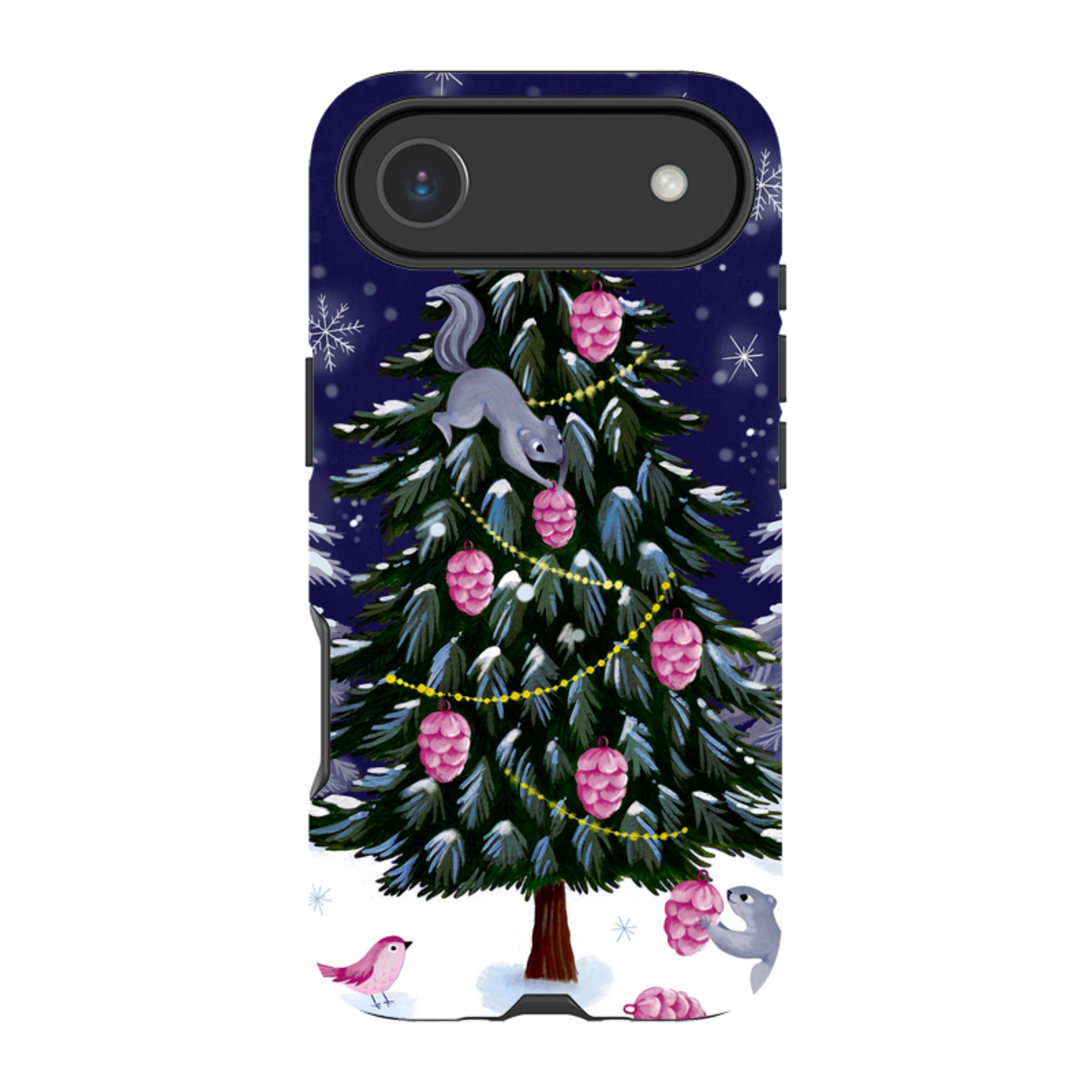 iPhone Tough Case - Squirrel Tree By Bex Parkin