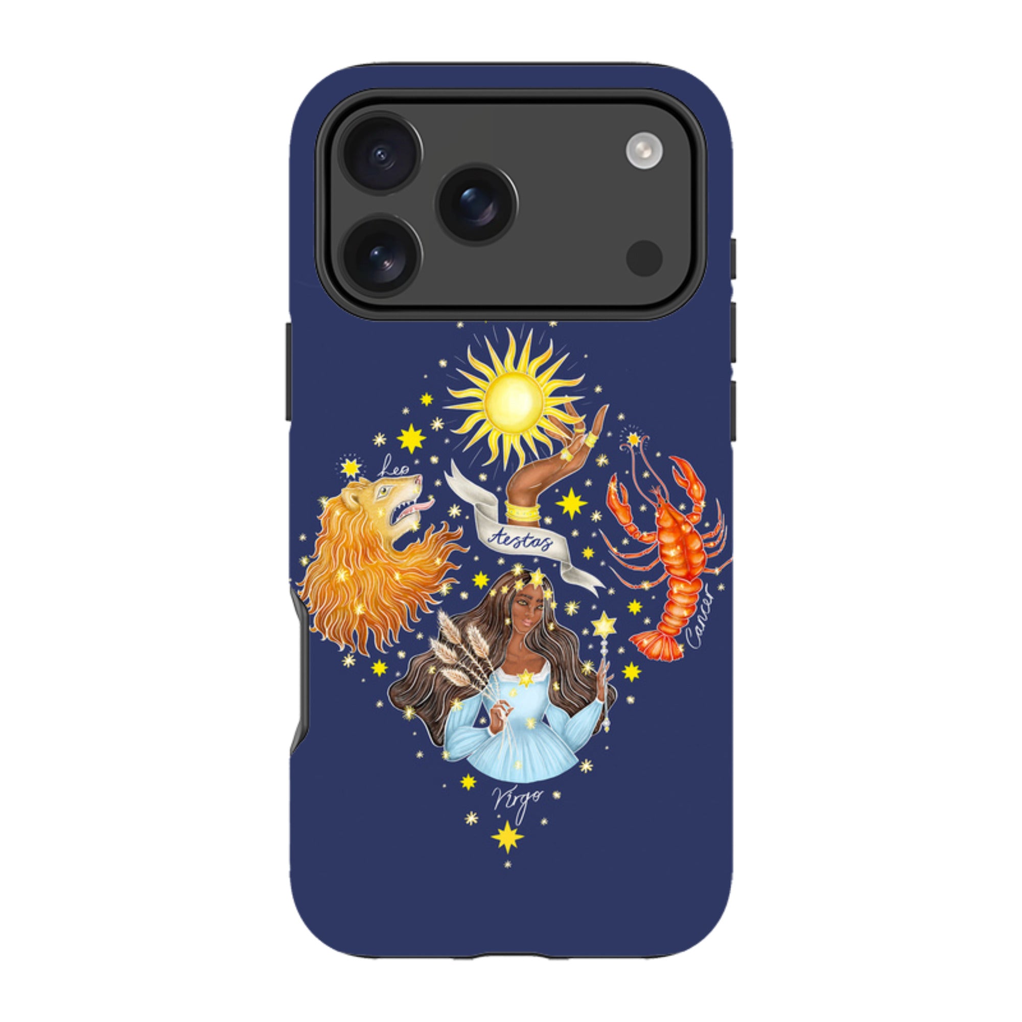 iPhone MagSafe Tough Case - Summer Zodiac By Catherine Rowe