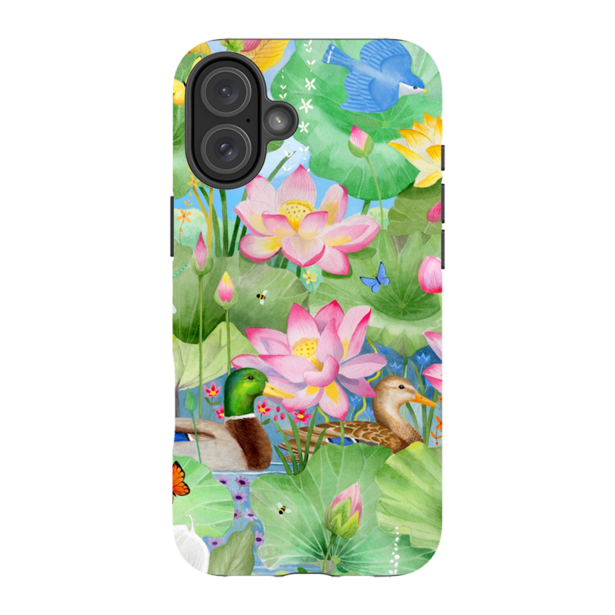 iPhone MagSafe Tough Case -  Waterlily Pond By Bex Parkin