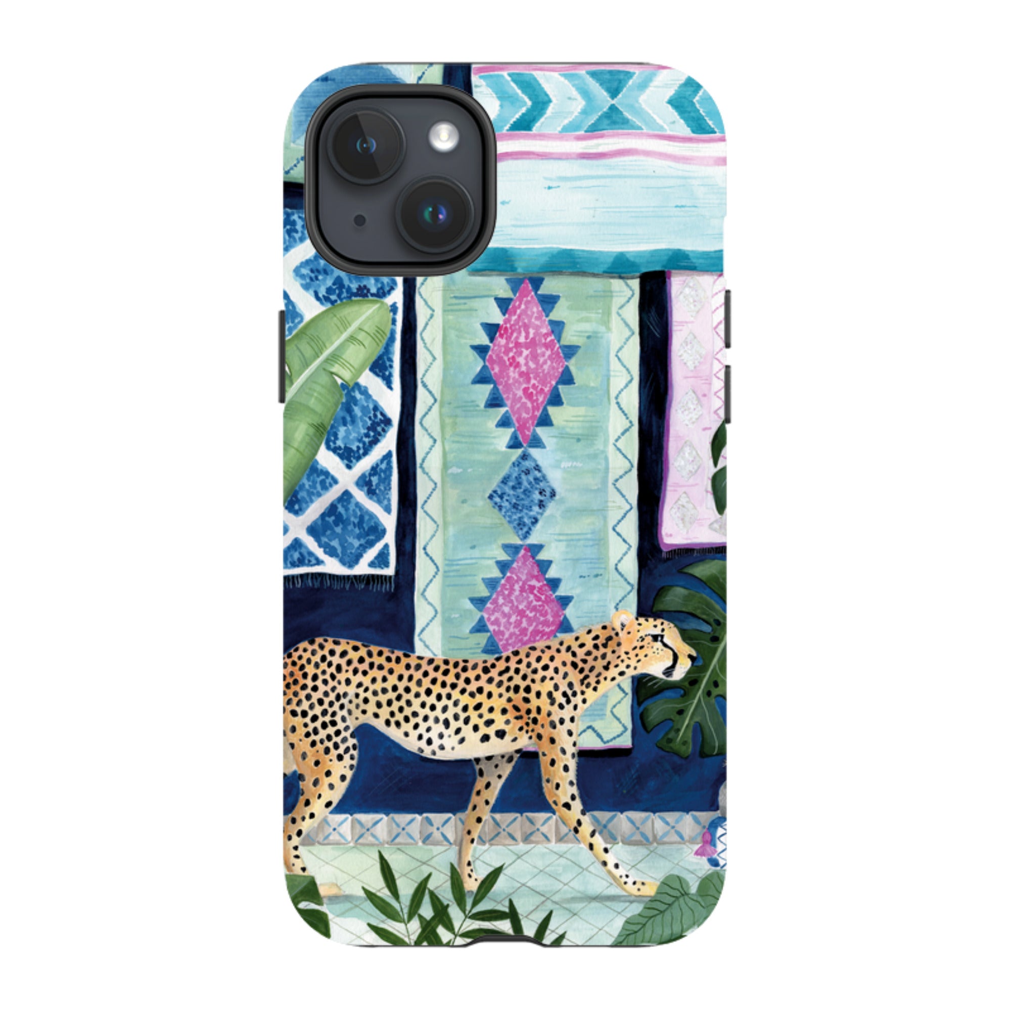 iPhone Tough Case - Morocco Cheetah By Bex Parkin