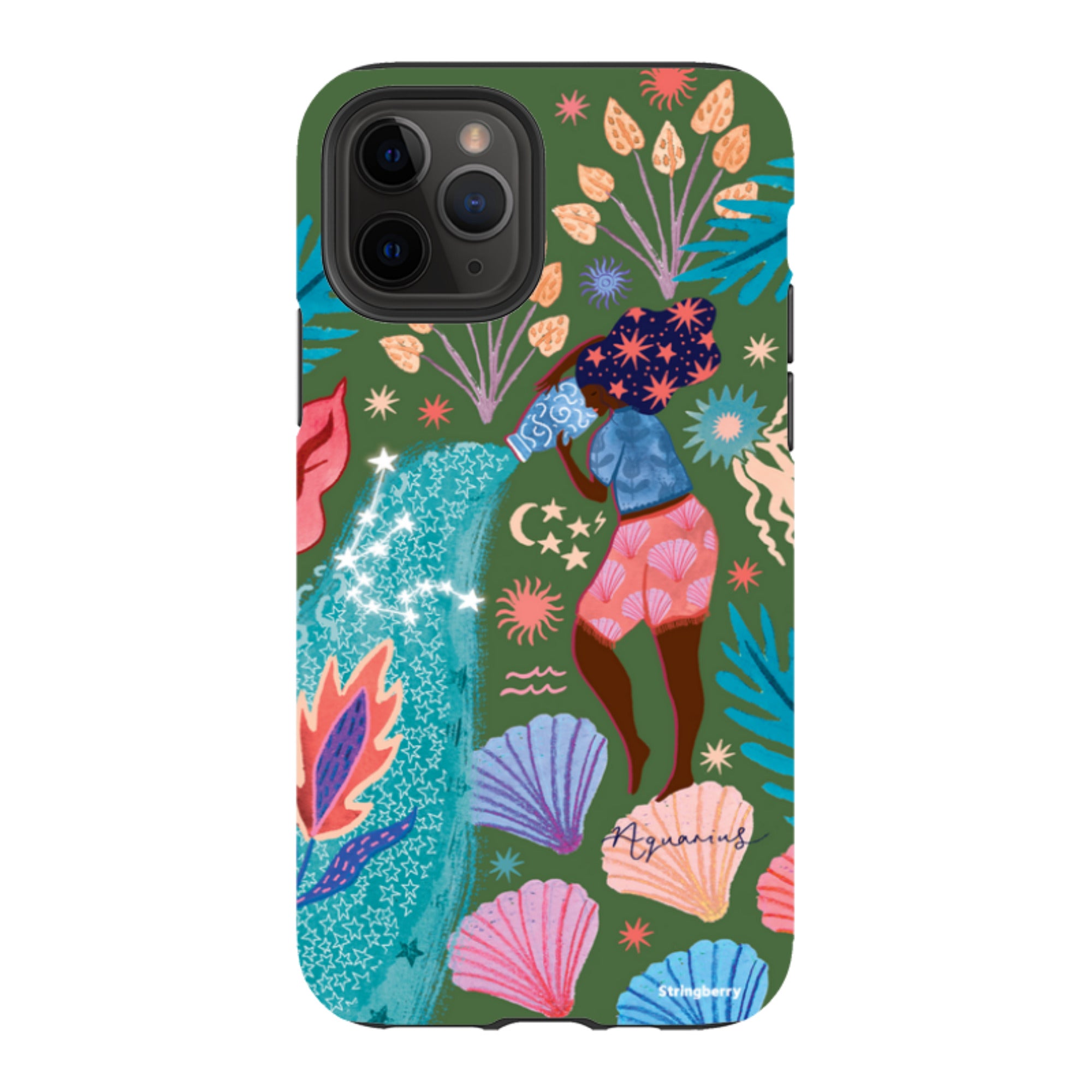iPhone Tough Case - Aquarius By Emma Frances Grant