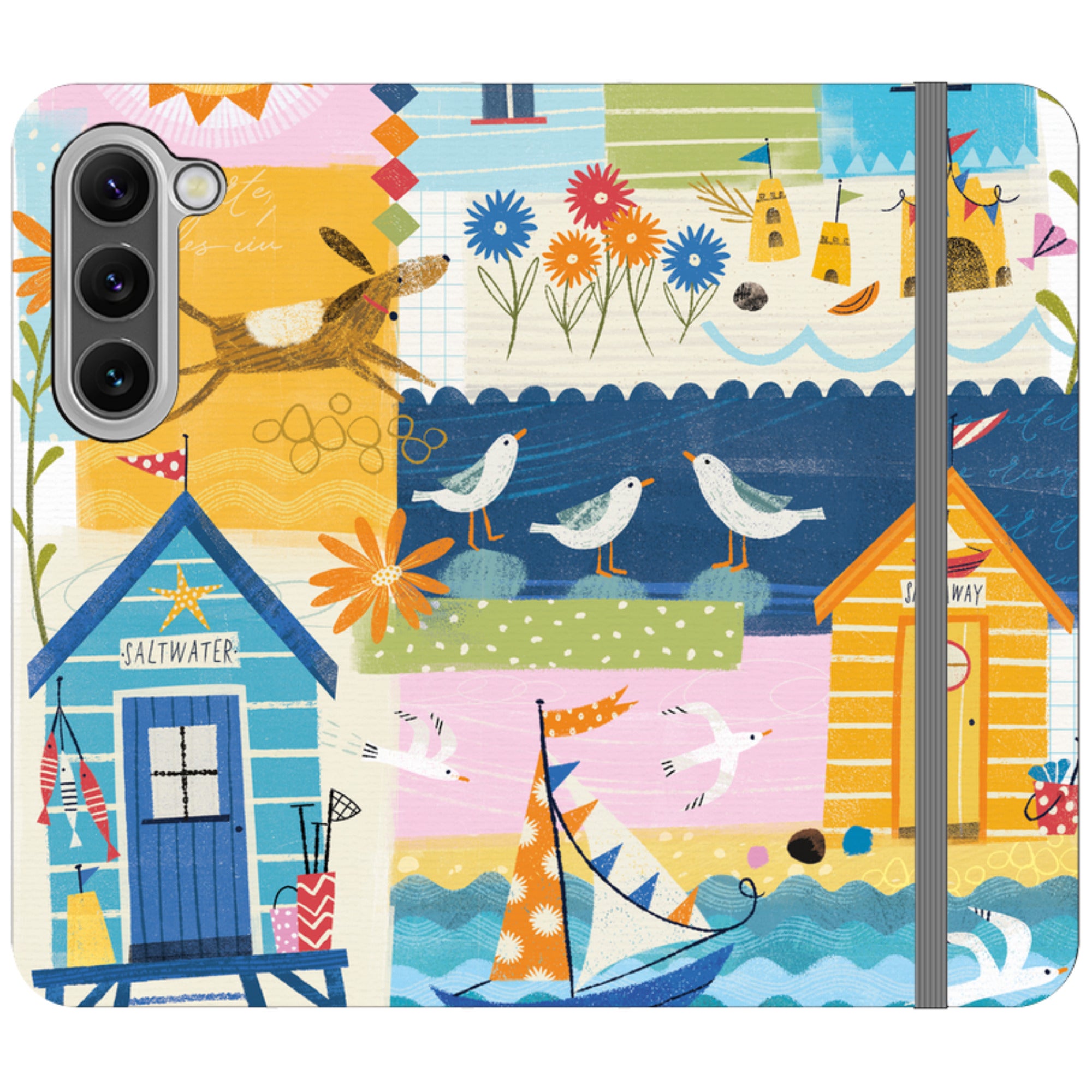 Sunny Days Wallet Case By Ali Brookes