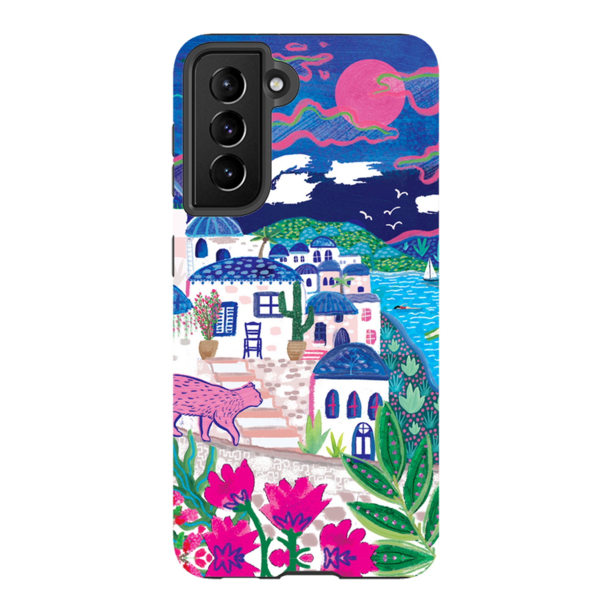 Samsung Tough  Case - Sapphire Seas III By Emma Frances Grant