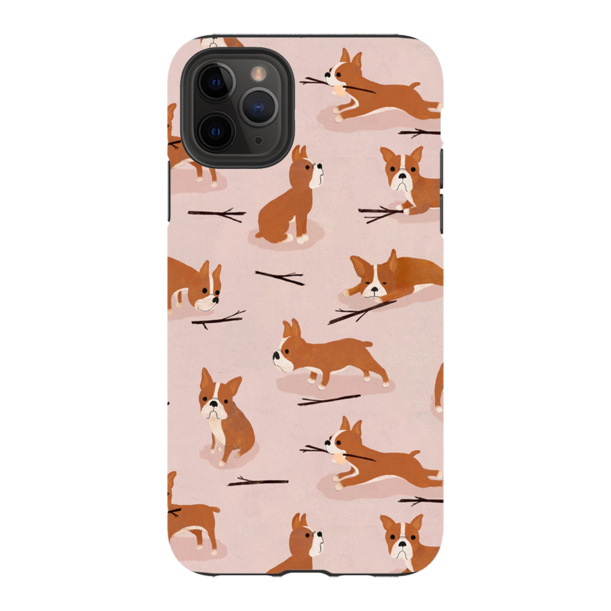 iPhone Tough Case - Boston Terrier By Katherine Quinn