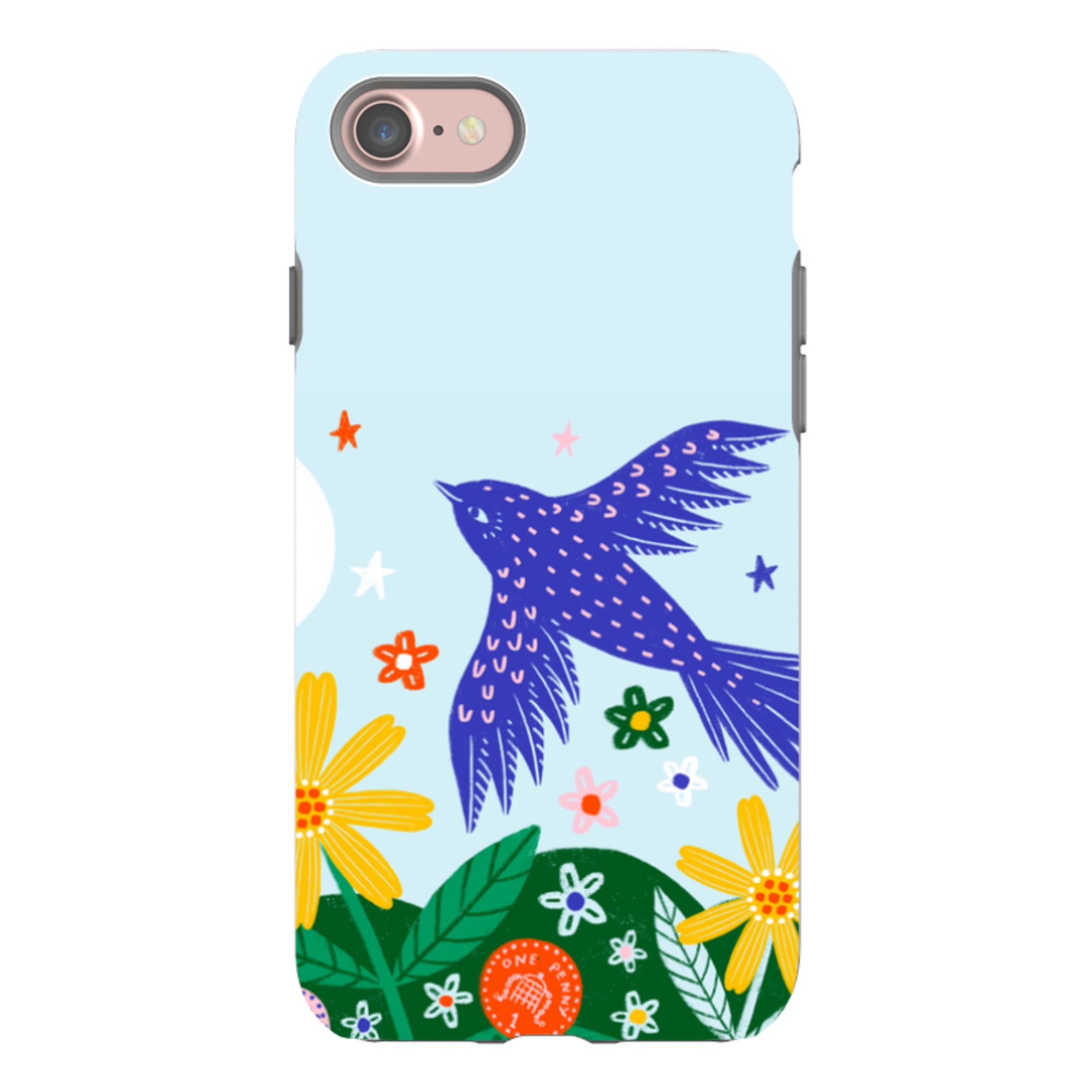 iPhone Tough Case - Bird By Lee Foster Wilson