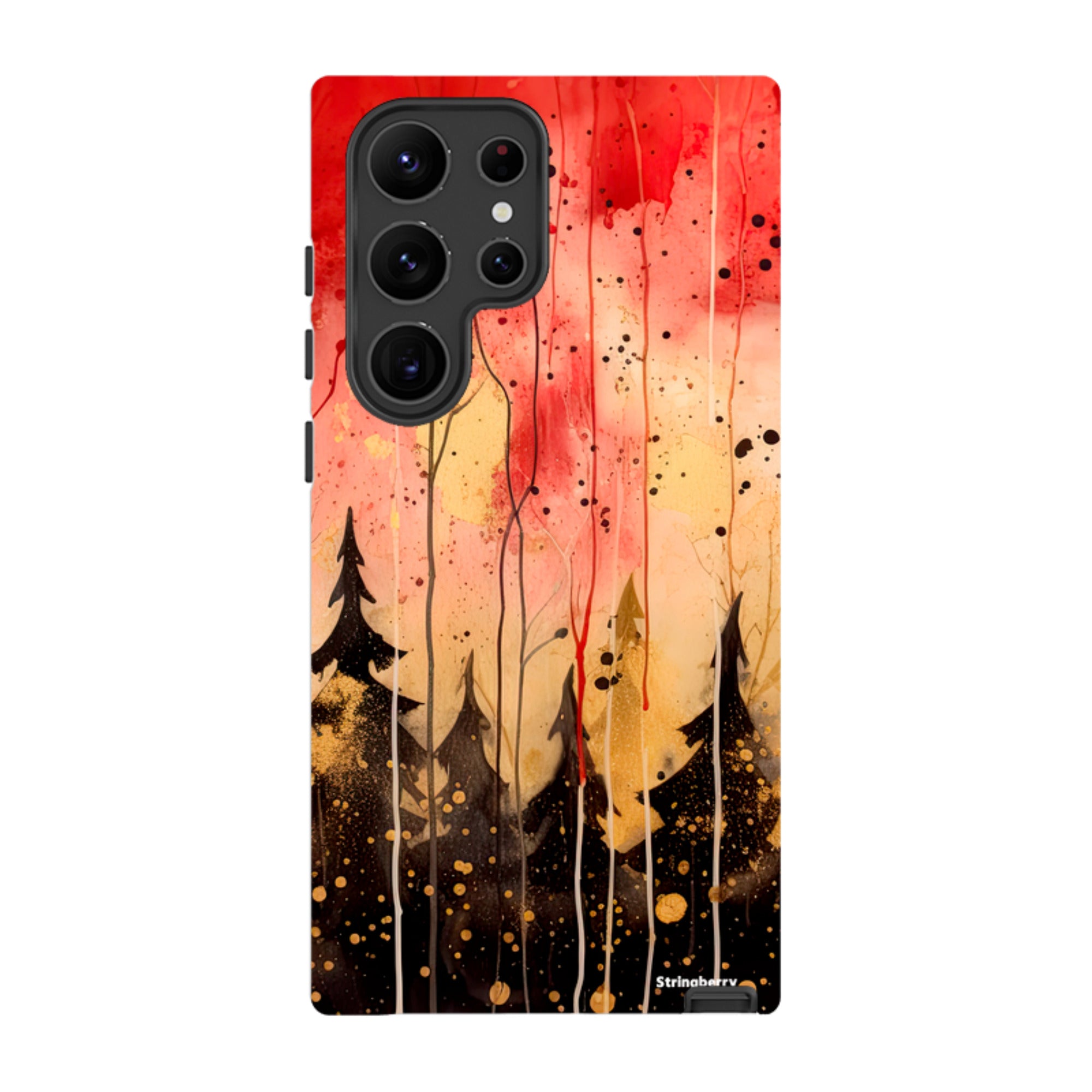 Samsung Tough Case - Watercolour Winter Forest
