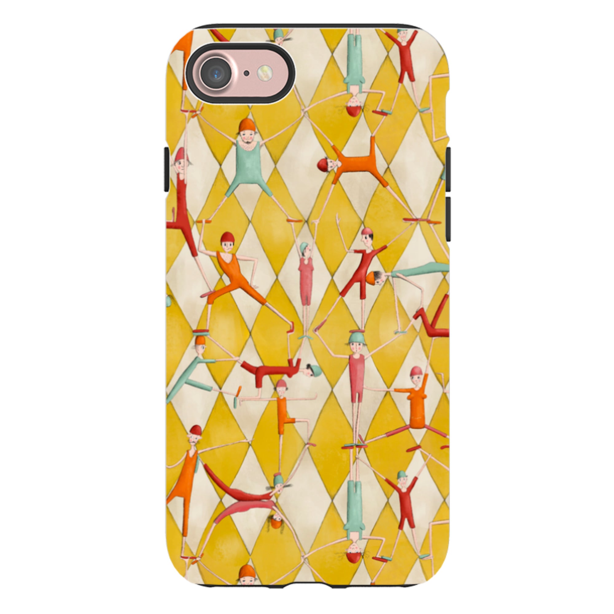 iPhone Tough Case - Acrobats By Maja Lindberg