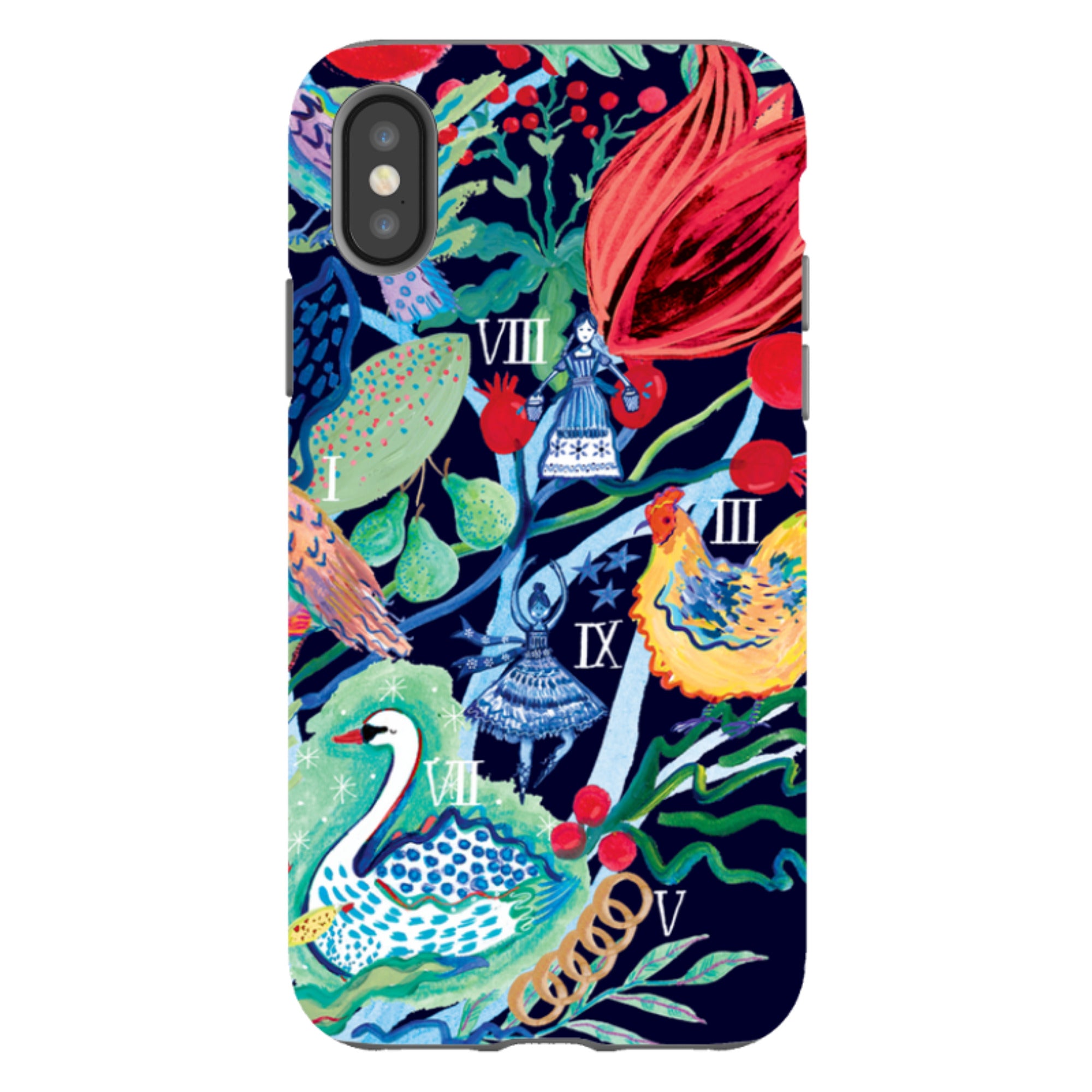 iPhone Tough Case - Christmas Days II By Emma Frances Grant