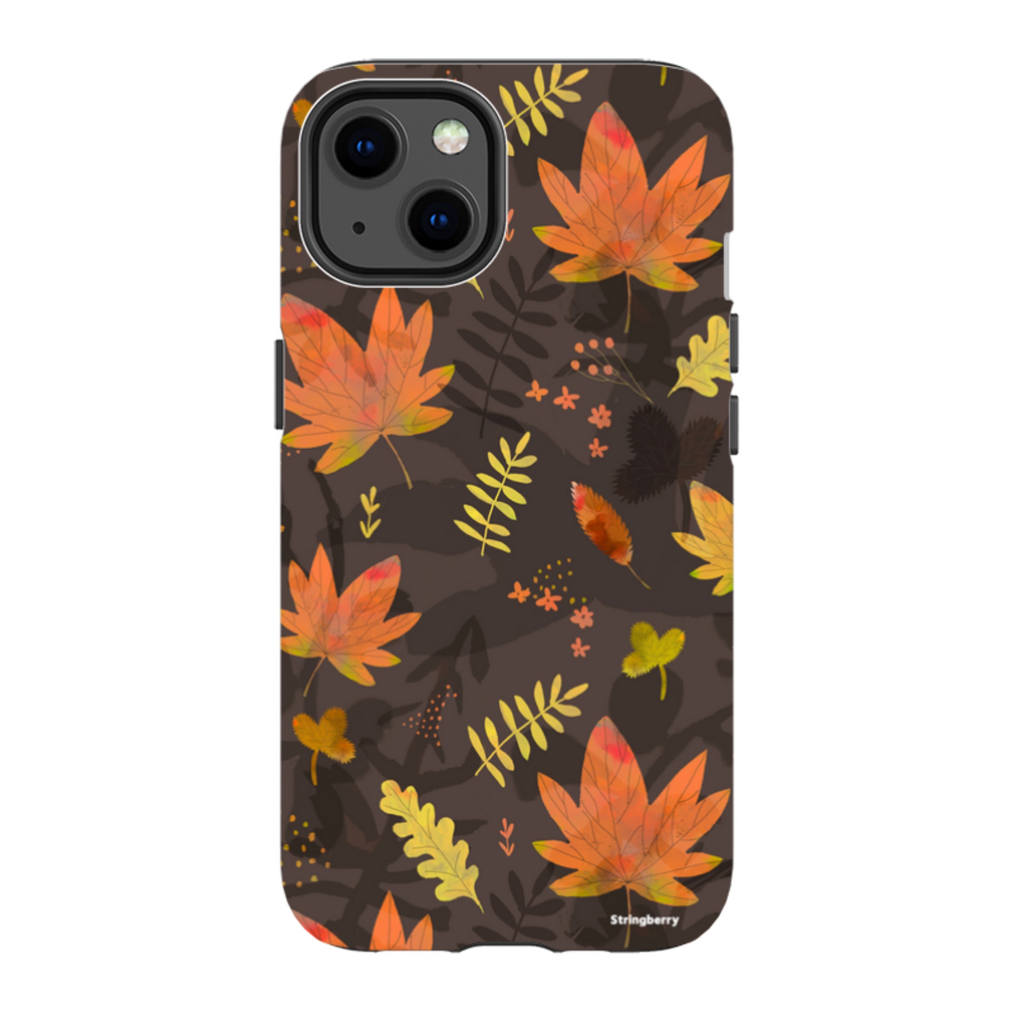 iPhone MagSafe Tough Case -  Autumn Leaves Yellow