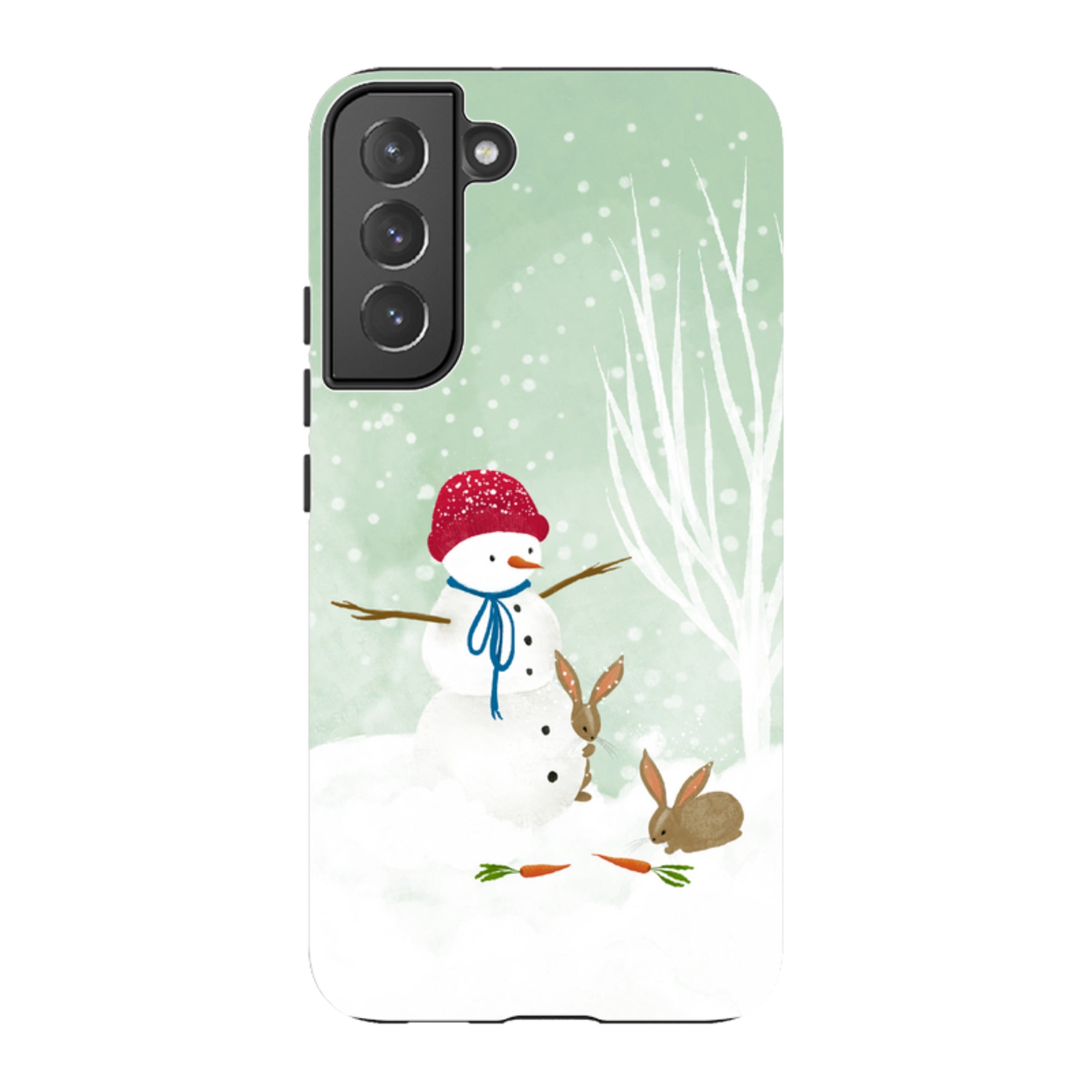 Samsung Tough Case - Snowman By Katherine Quinn