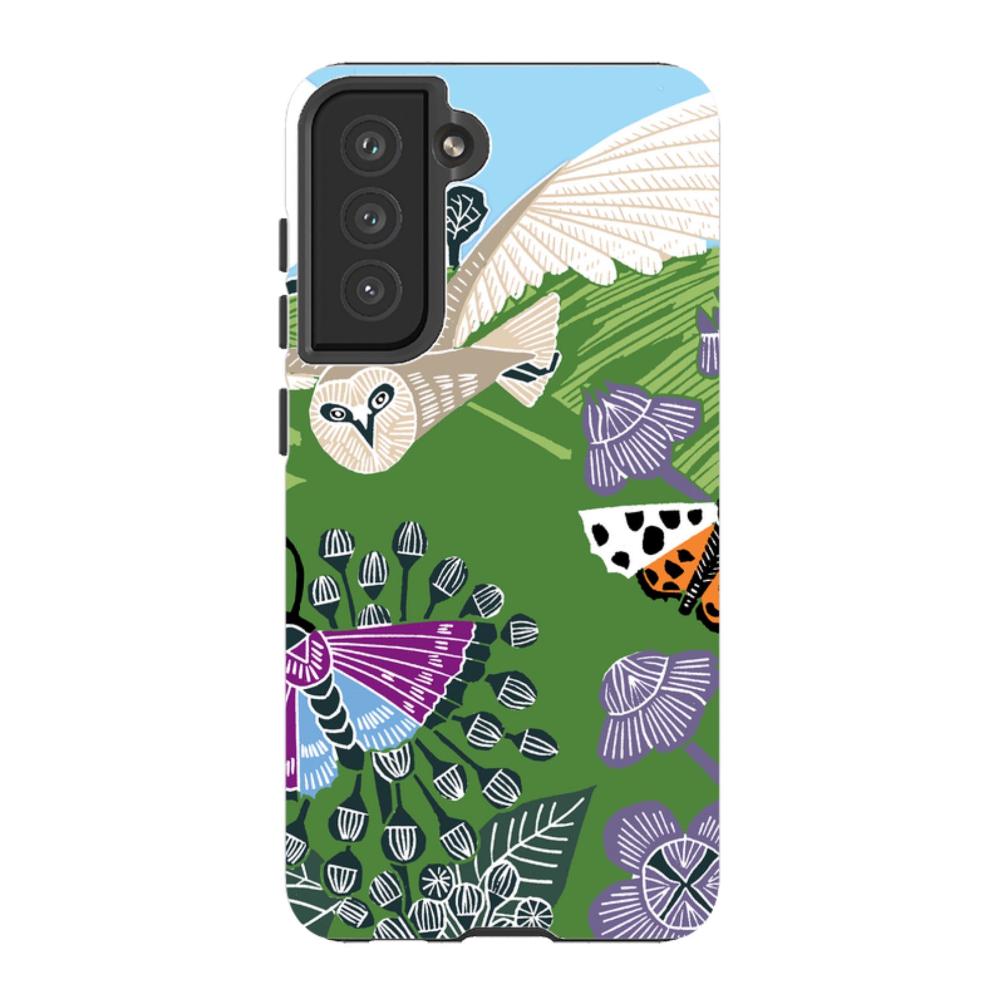 Samsung Tough Case - Morning Barn Owl By Kate Heiss